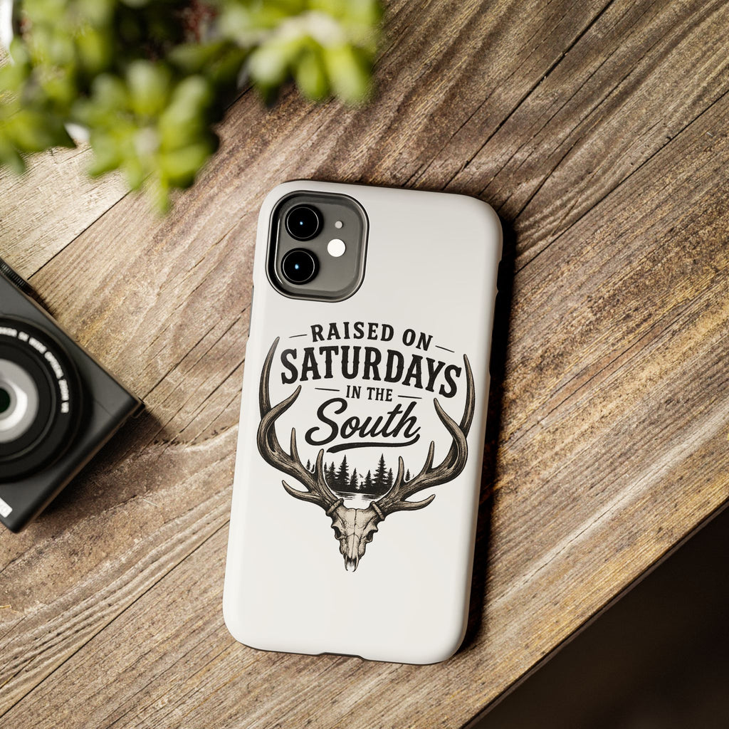 The Spreads Runs Deep In The Woods Phone Case-(white)