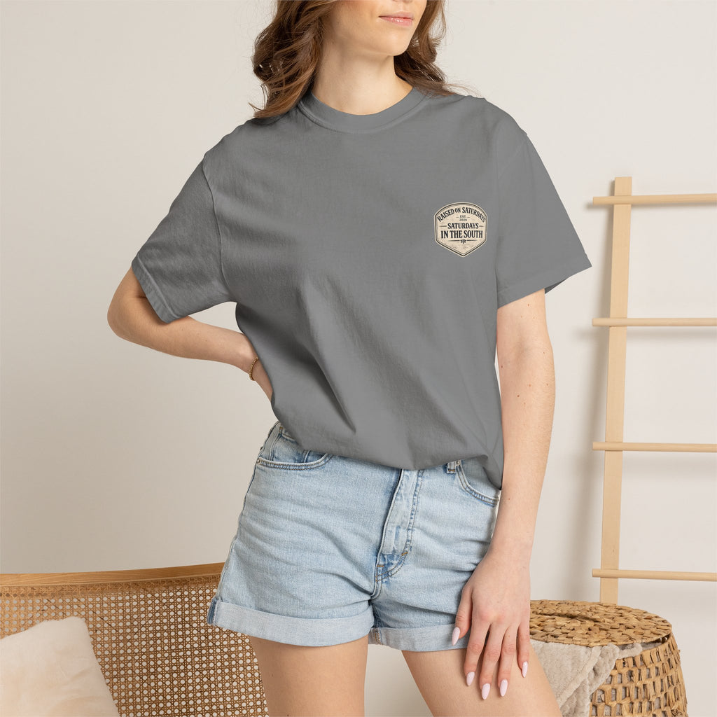 Raised On Saturdays In The South Classic T-Shirt-Mountain Seasons