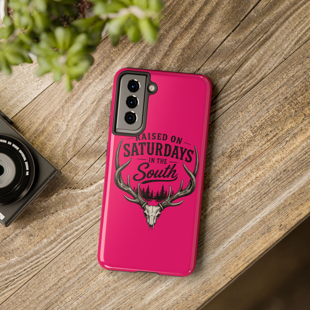 The Spreads Runs Deep In The Woods Phone Case-(pink)