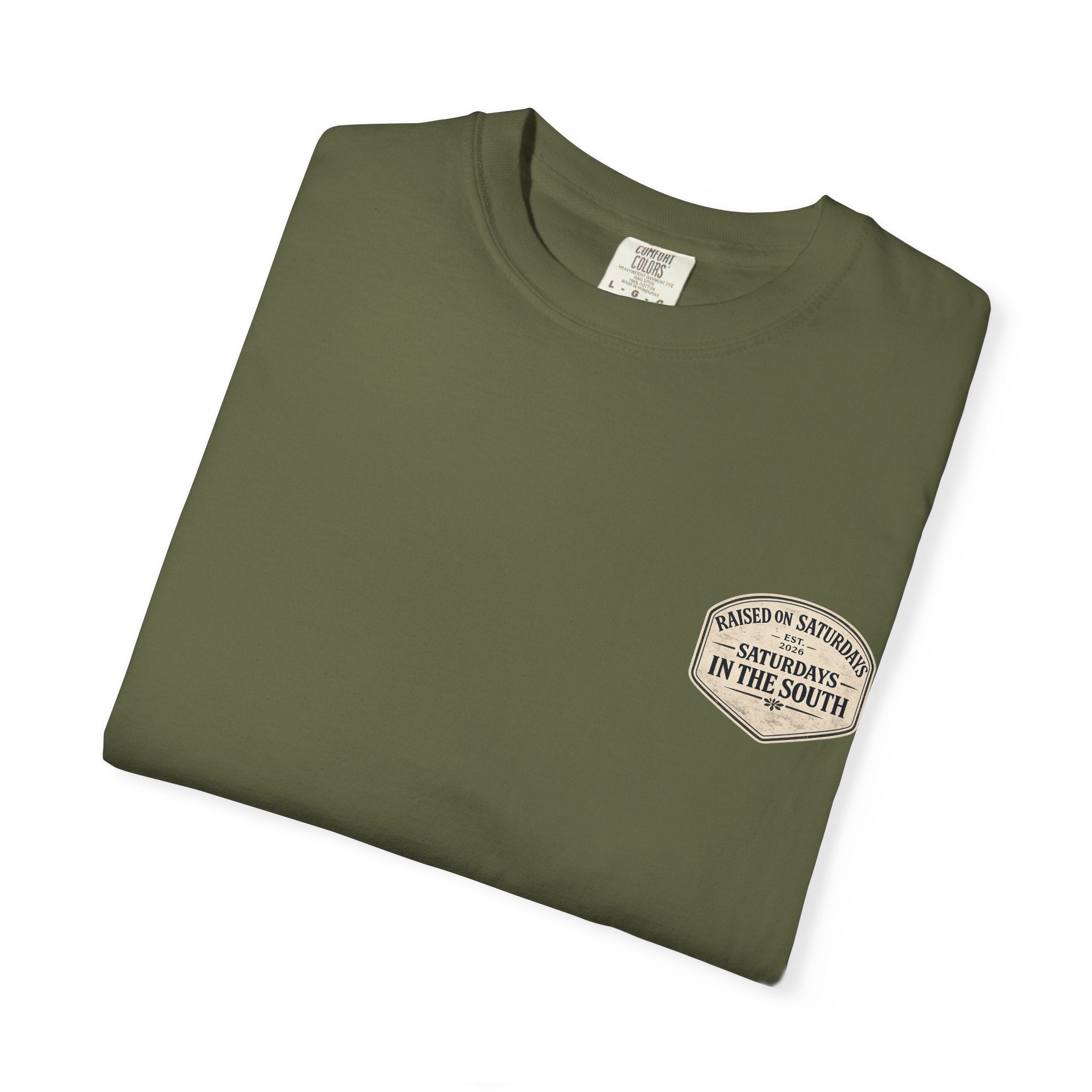 Raised On Saturdays In The South Classic T-Shirt-Mountain Seasons