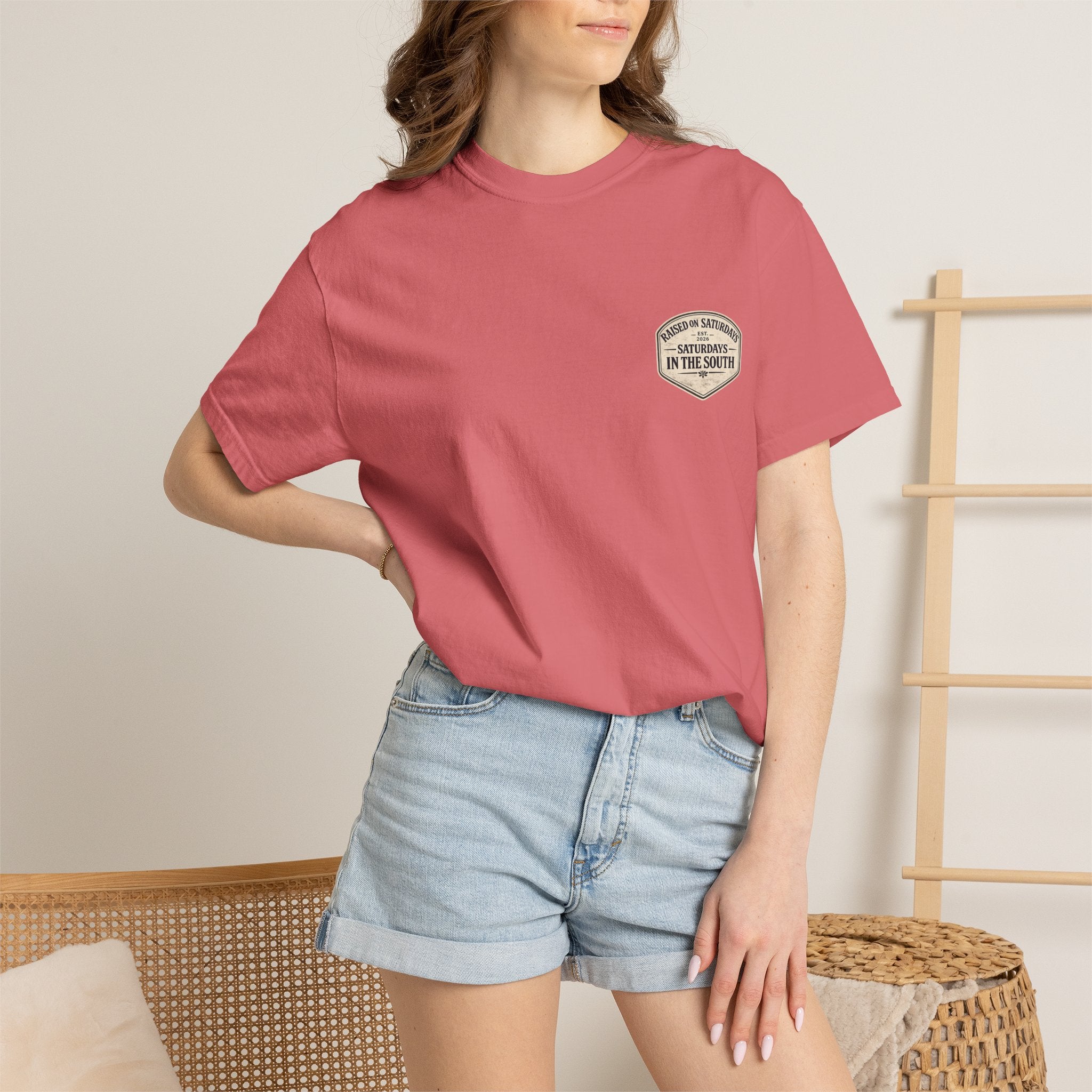 Raised On Saturdays In The South Classic T-Shirt- Fishin Season