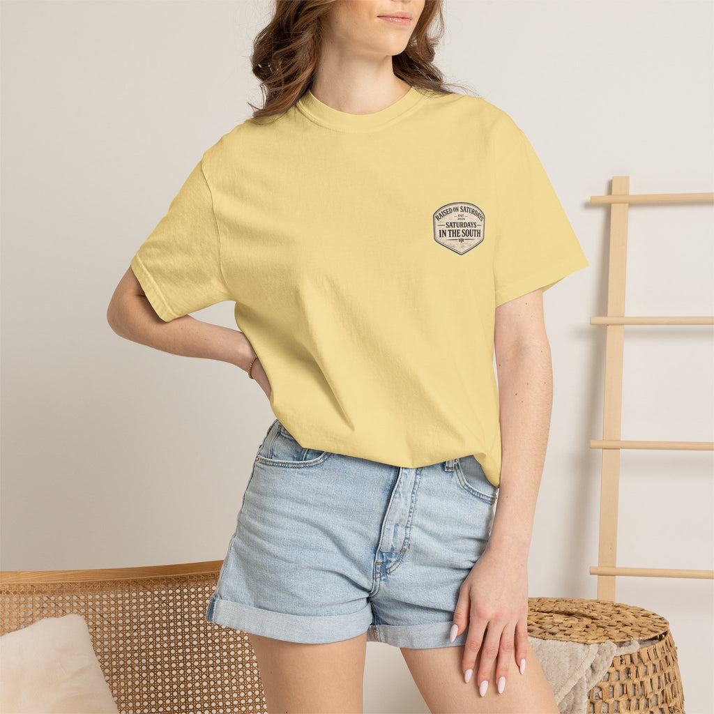 Raised On Saturdays In The South Classic T-Shirt-Mountain Seasons