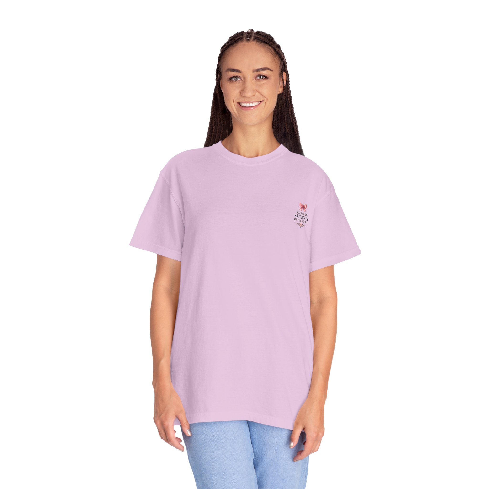 Raised On Saturdays In The South T-shirt