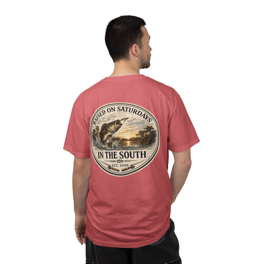 Raised On Saturdays In The South Classic T-Shirt- Fishin Season