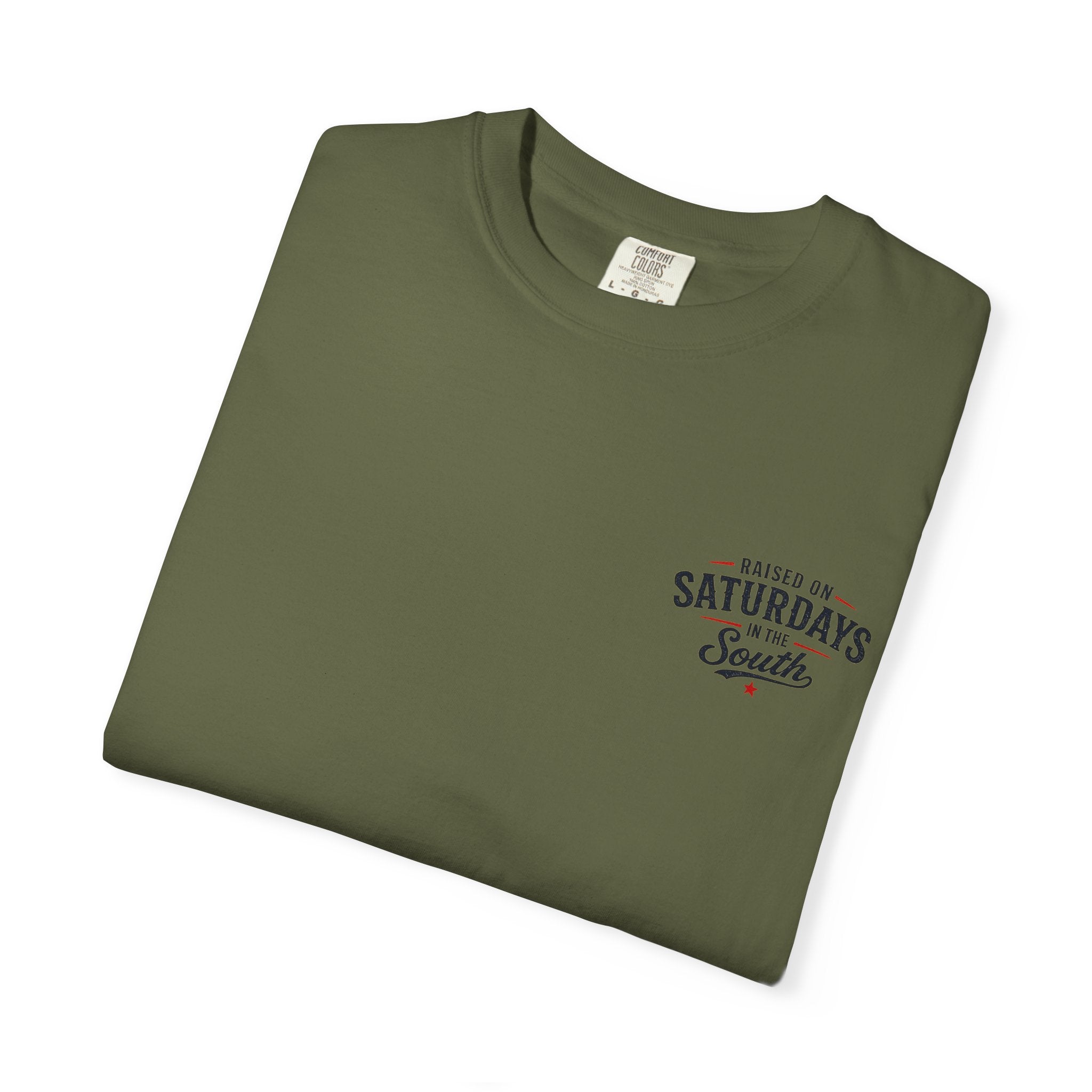 Raised On Saturdays In The South T-Shirt Boy Dad-"Daddy's Home"