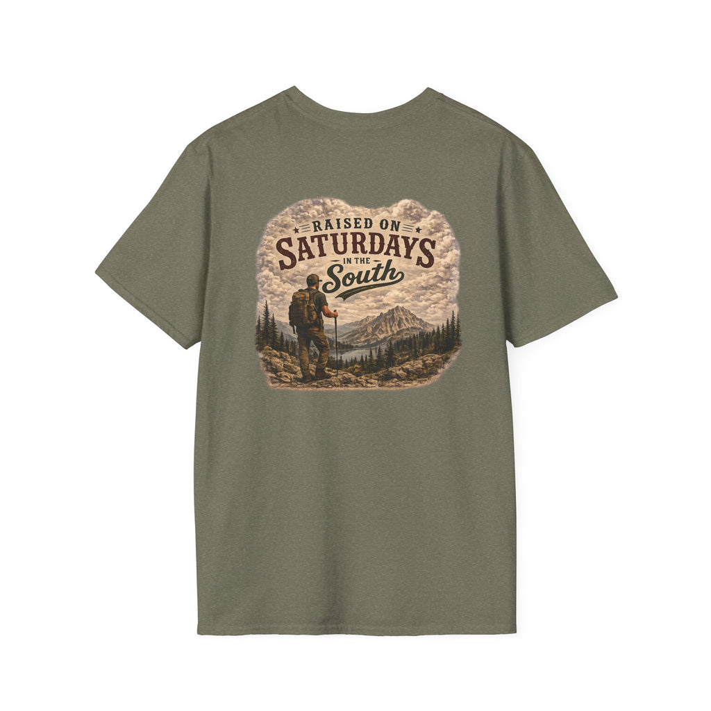 Raised On Saturdays In The South Vintage T-Shirt- Saturday Hikes Reaches New Heights