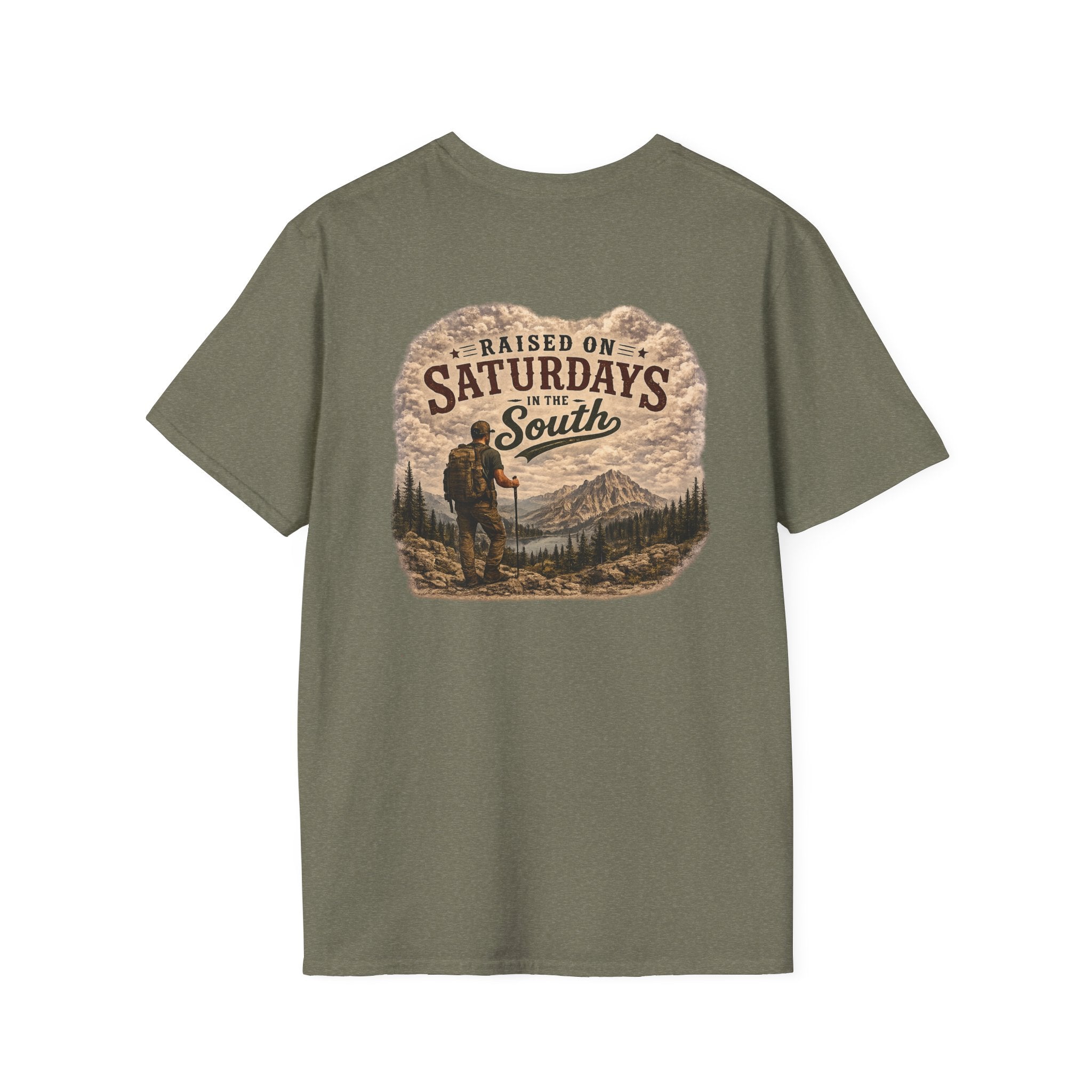 Raised On Saturdays In The South Vintage T-Shirt- Saturday Hikes Reaches New Heights