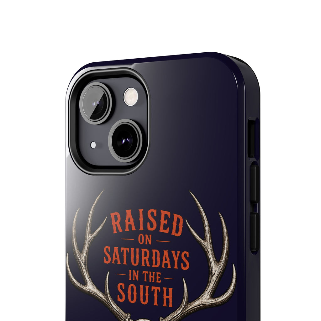 The Spreads Runs Deep In The Woods Phone Case-(blue)