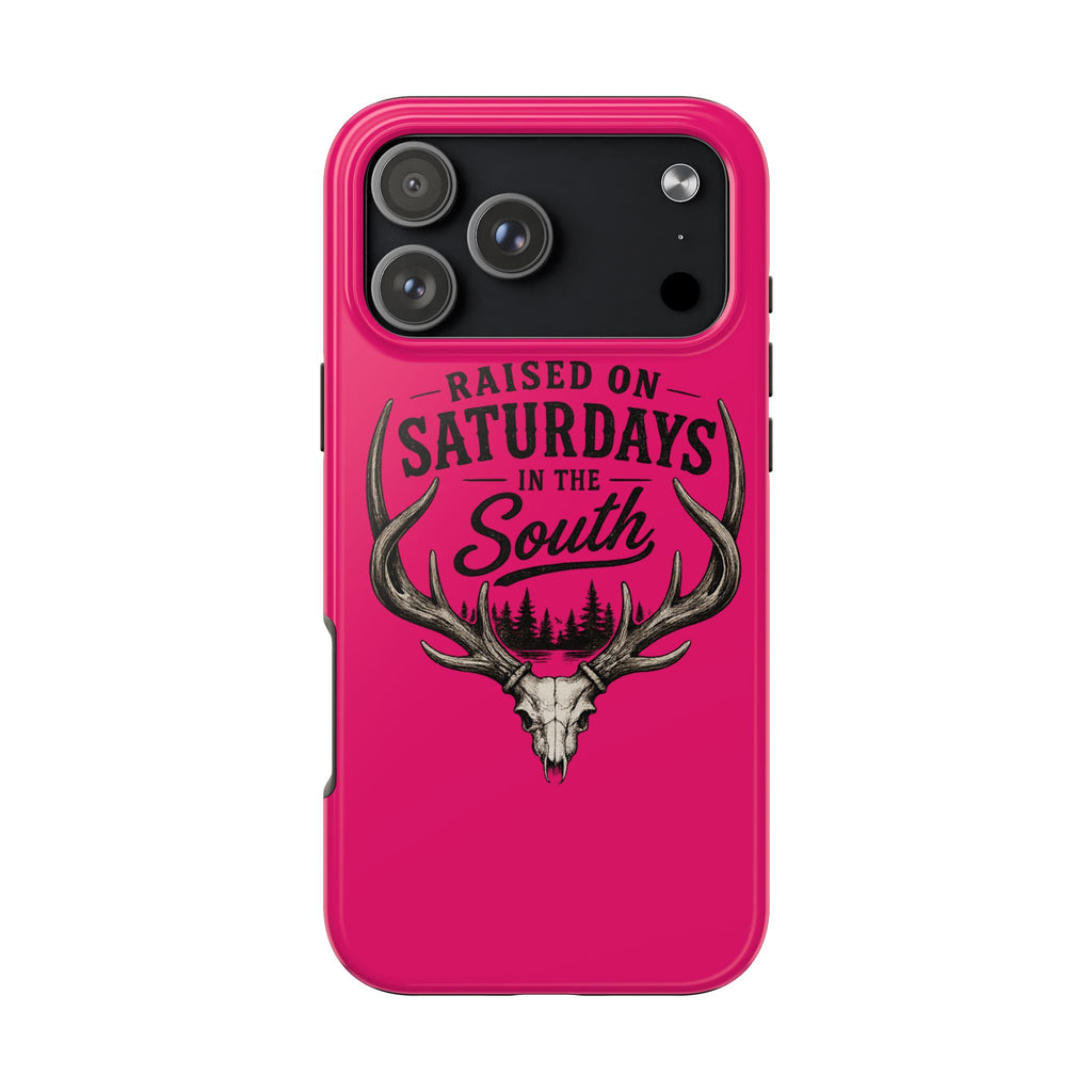 The Spreads Runs Deep In The Woods Phone Case-(pink)