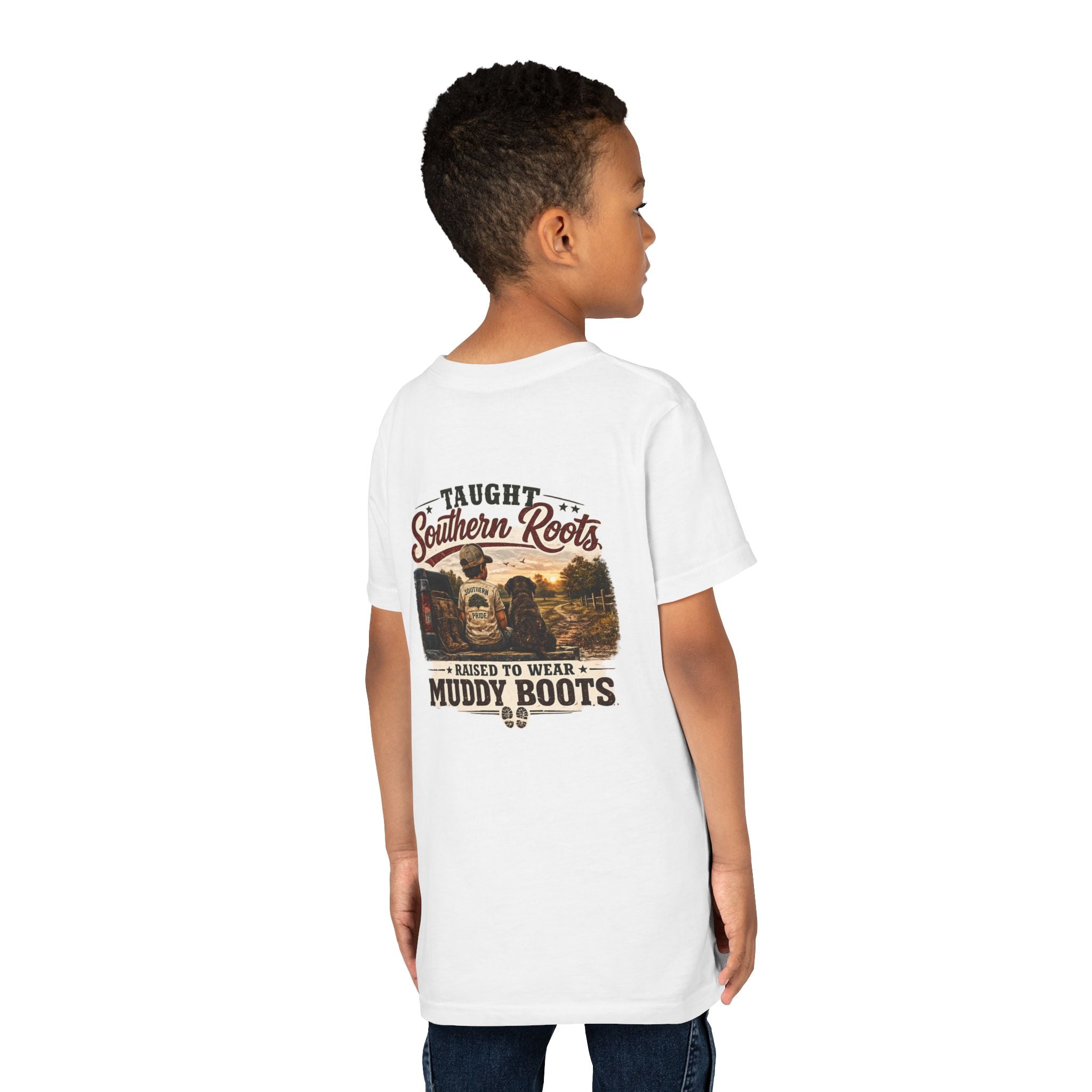 "Taught Southern Roots, Raised to Wear Muddy Boots"