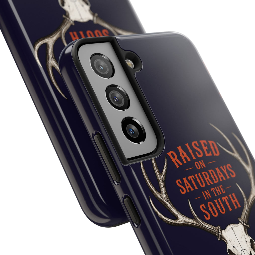 The Spreads Runs Deep In The Woods Phone Case-(blue)