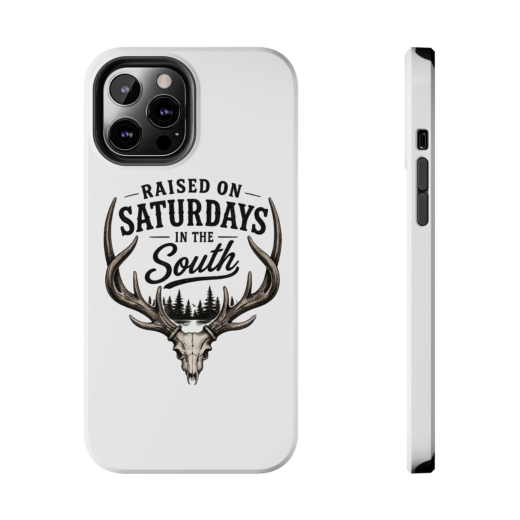 The Spreads Runs Deep In The Woods Phone Case-(white)