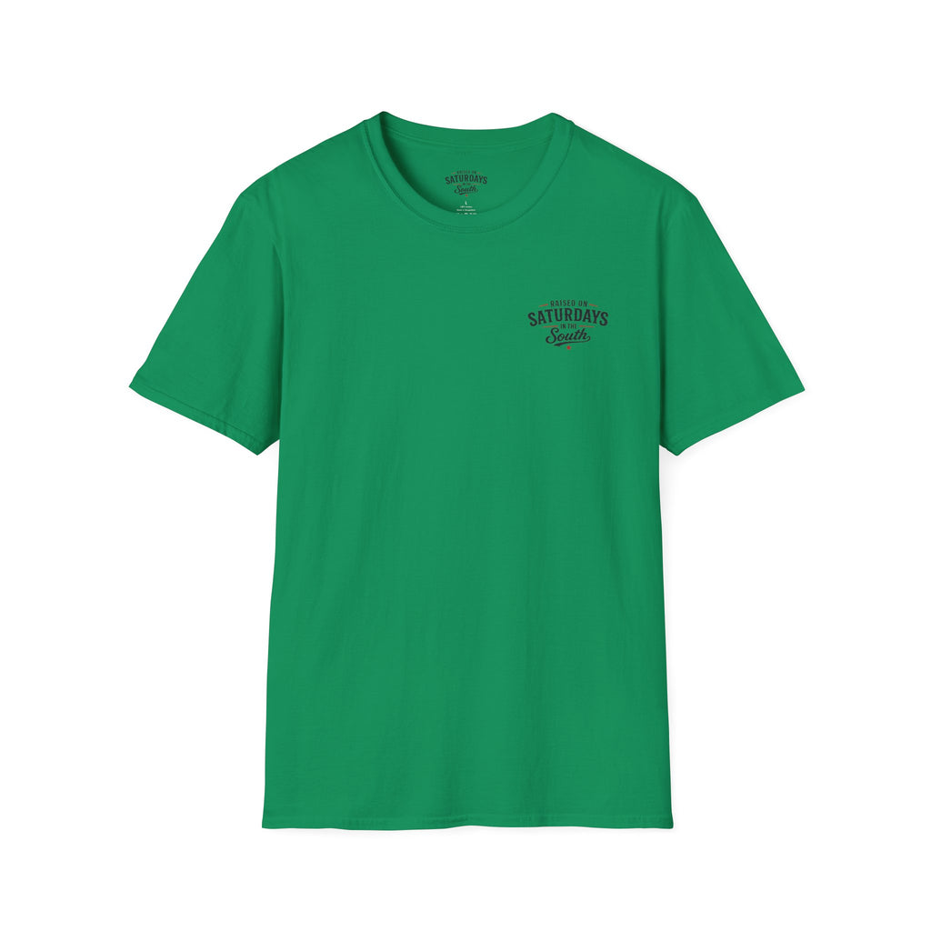 Raised On Saturdays In The South Vintage T-Shirt-Girl Dad Fishing Buddy-Father's Day Collection