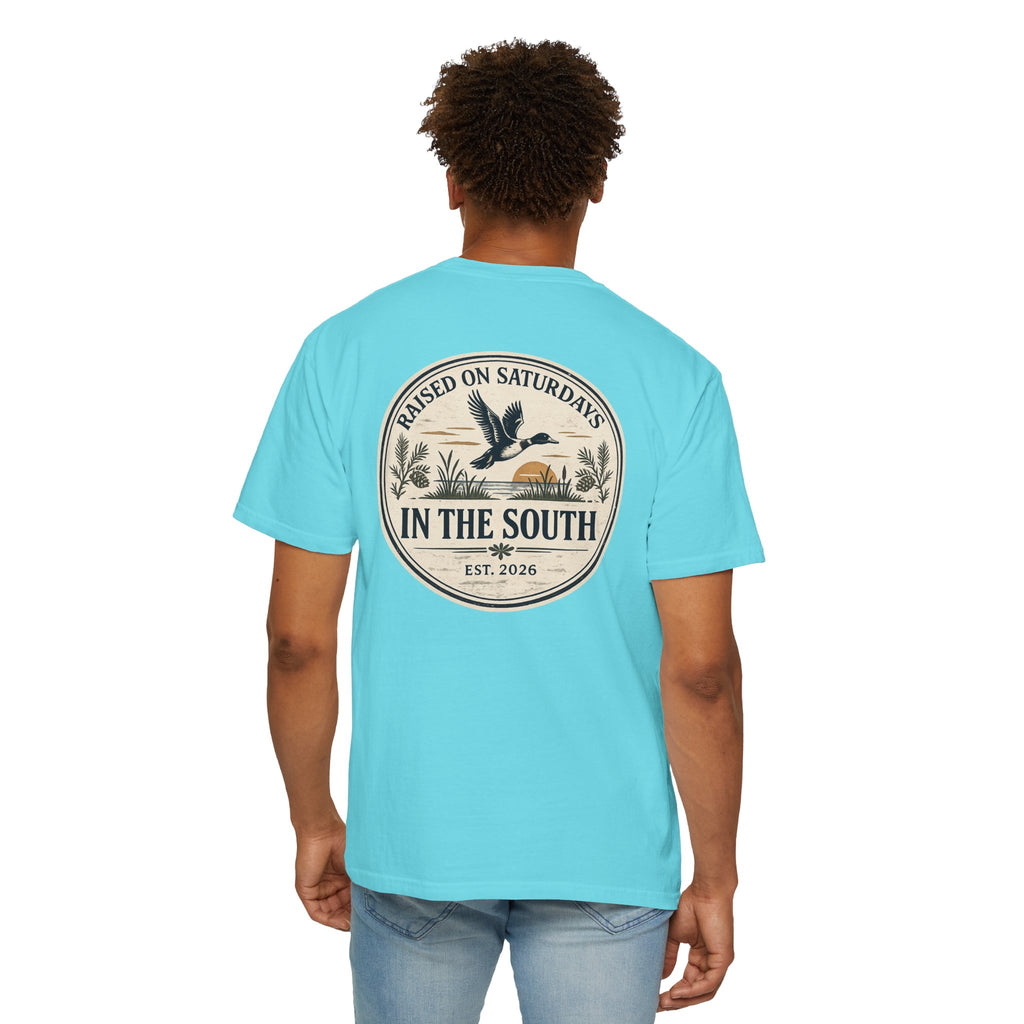 Raised On Saturdays In The South Classic T-Shirt - Duck Season