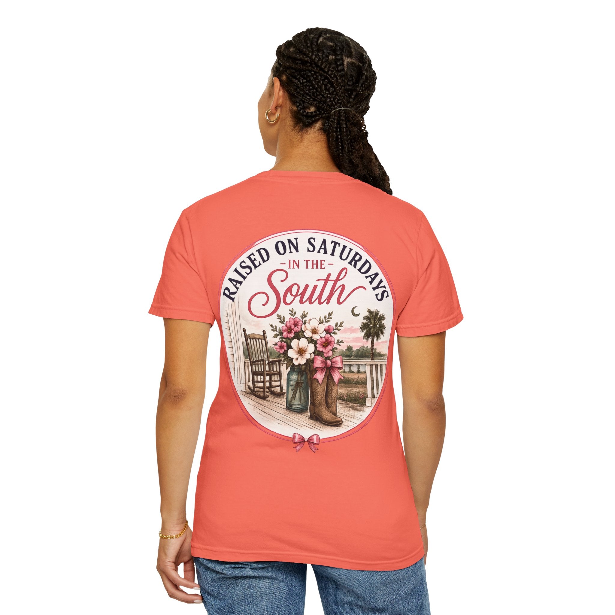 Raised On Saturdays In The South T-shirt
