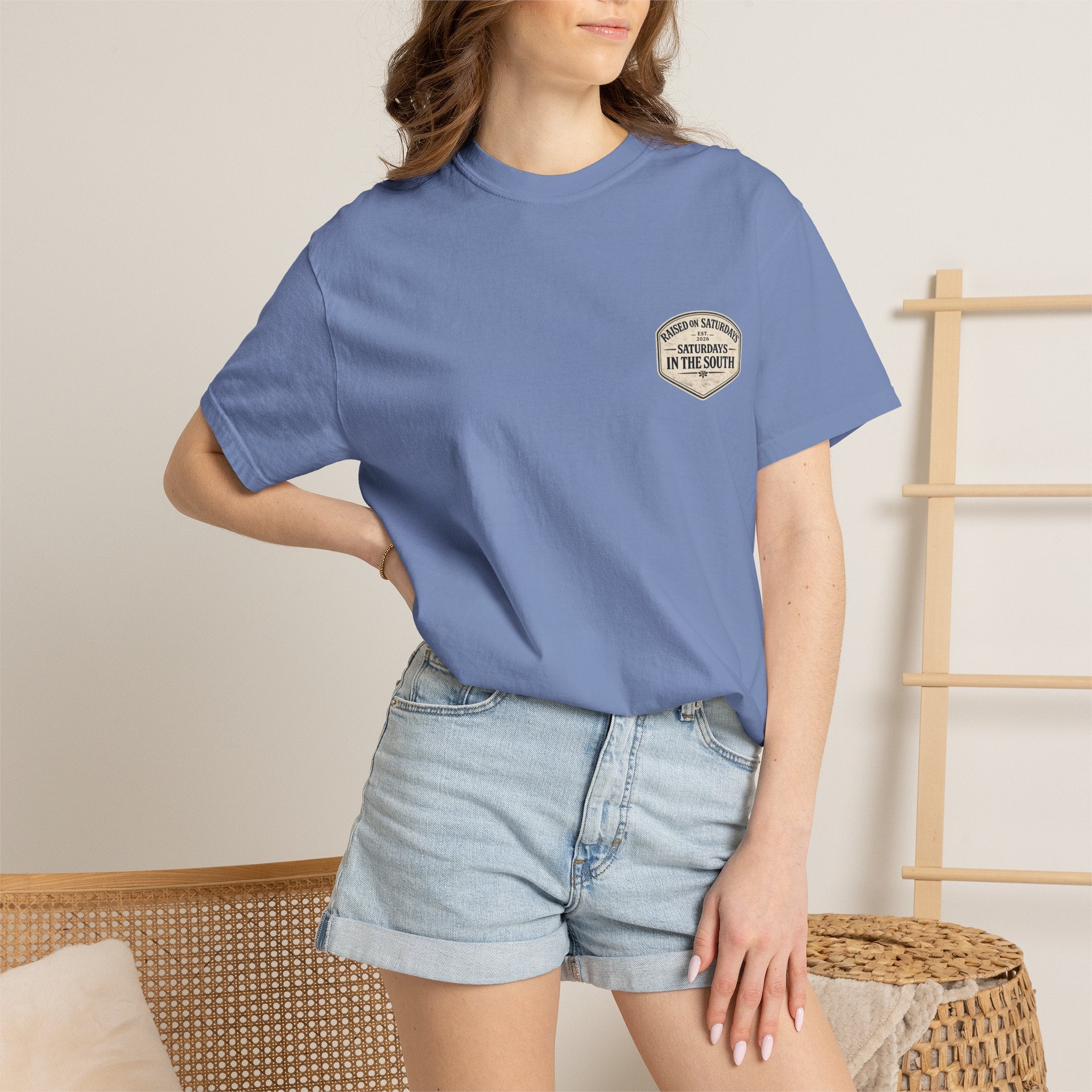 Raised On Saturdays In The South Classic T-Shirt- Fishin Season