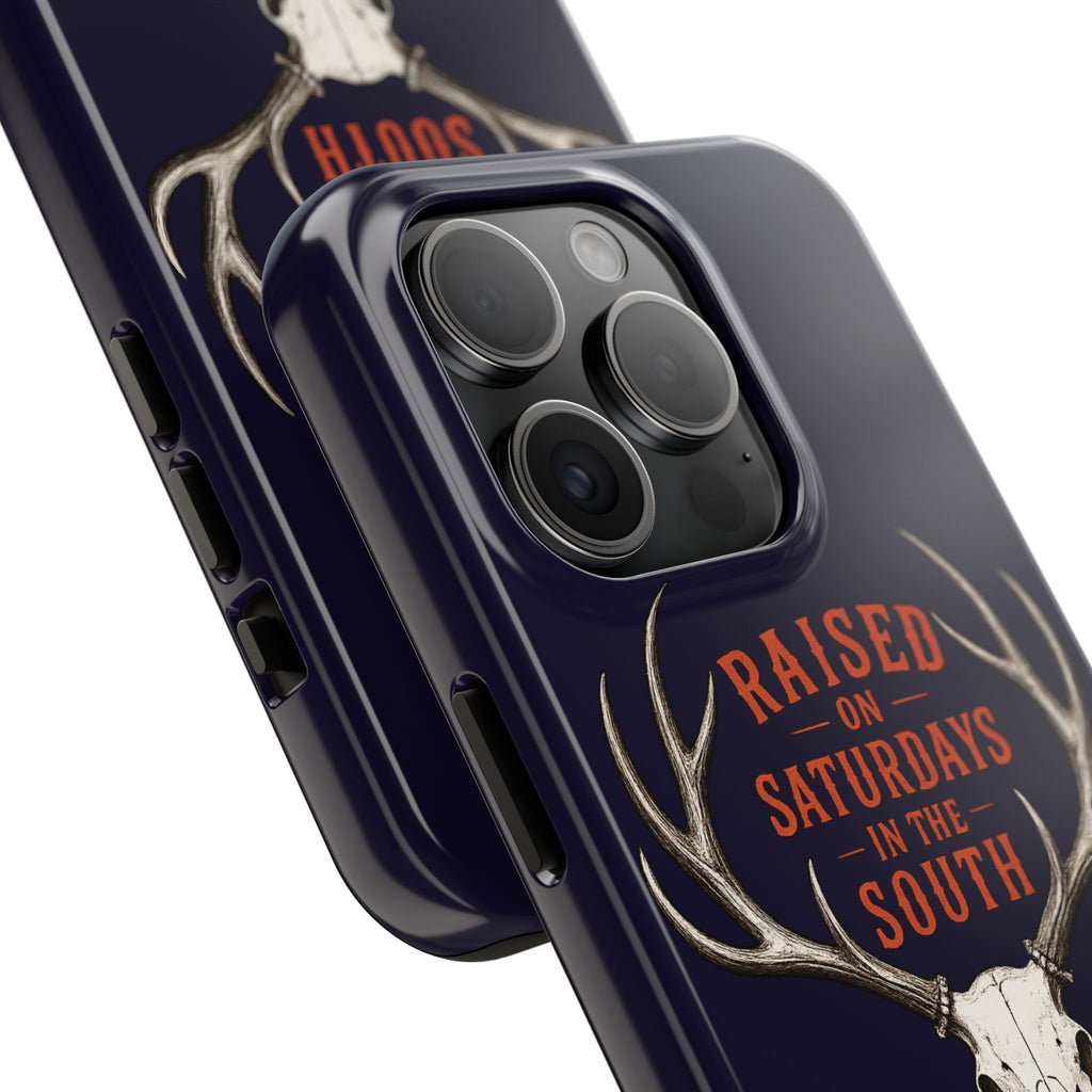 The Spreads Runs Deep In The Woods Phone Case-(blue)