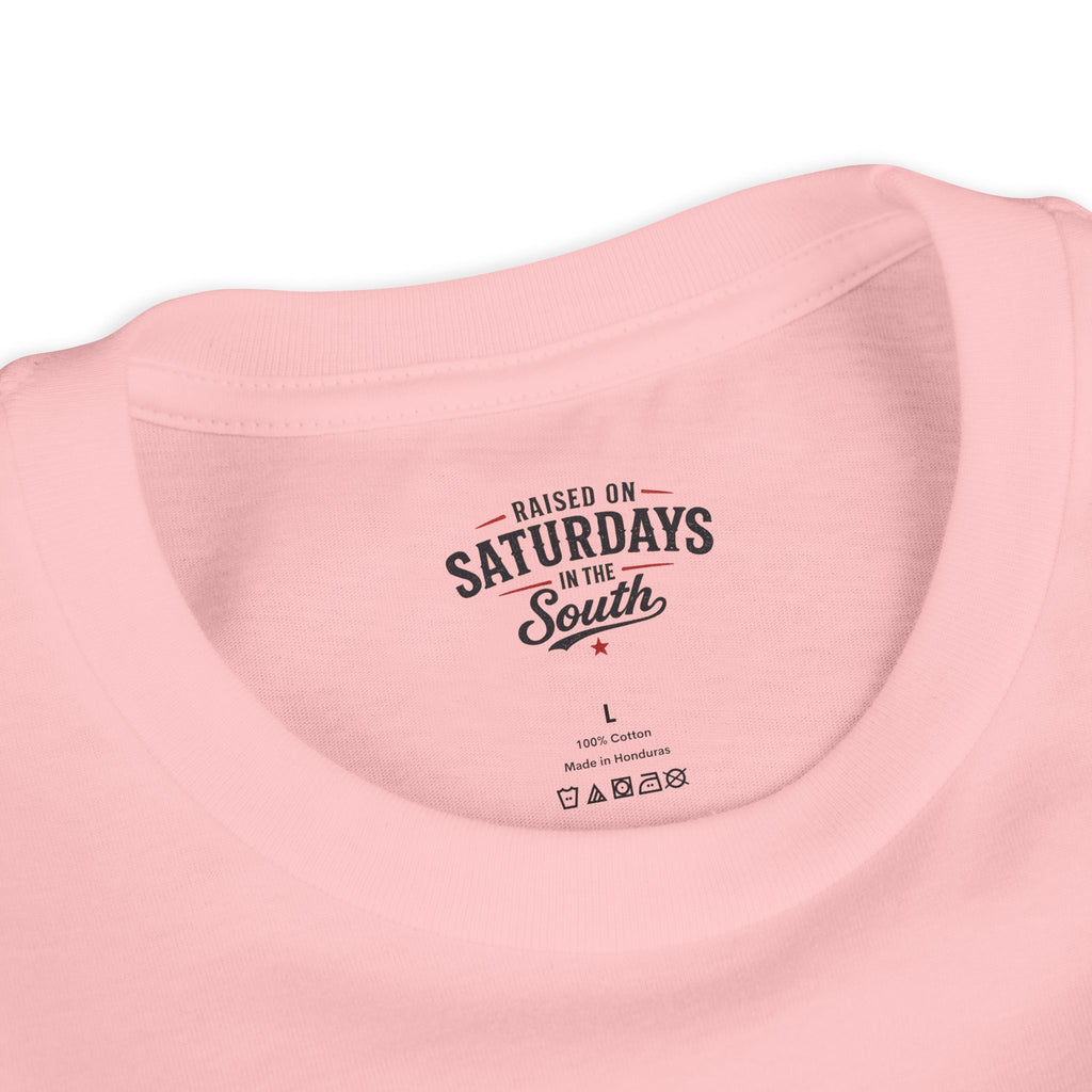 “Taught Southern Roots, Raised with Class and Cowgirl Boots” T-shirt