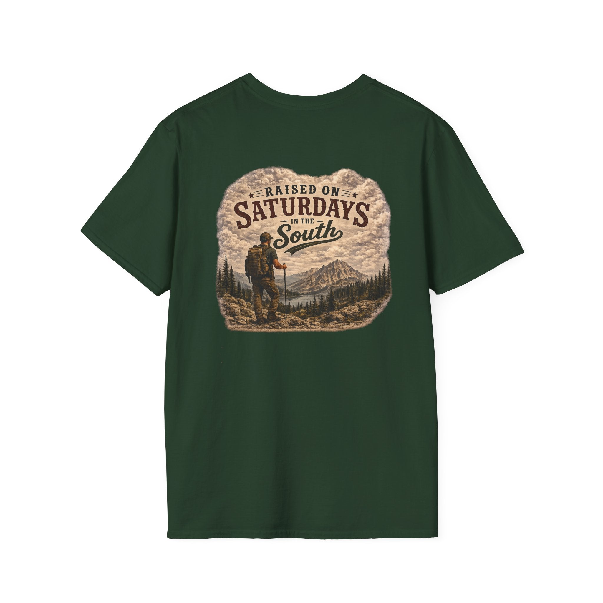 Raised On Saturdays In The South Vintage T-Shirt- Saturday Hikes Reaches New Heights