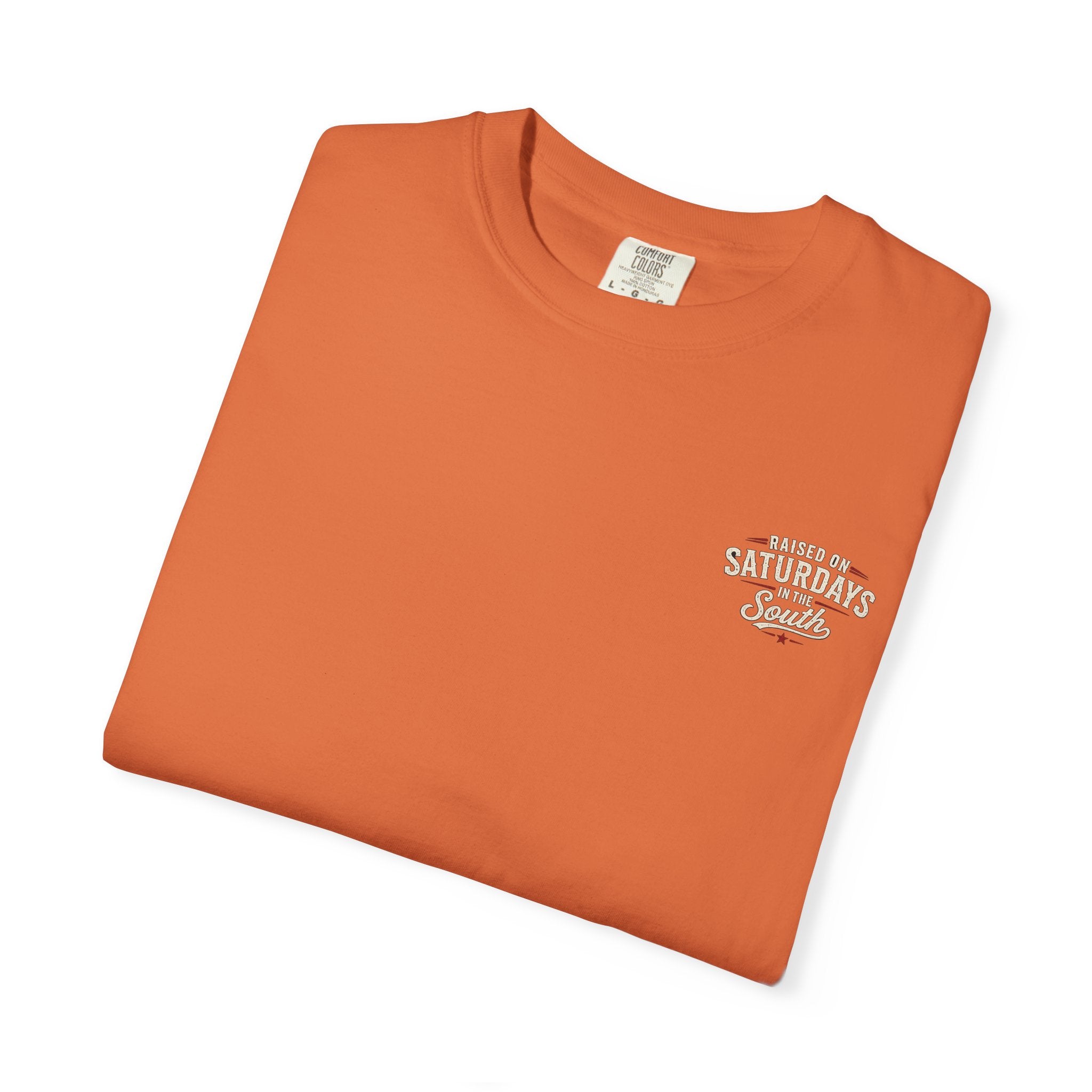 Raised On Saturdays In The South T-Shirt — Relaxing Saturday Morning In The Mountains