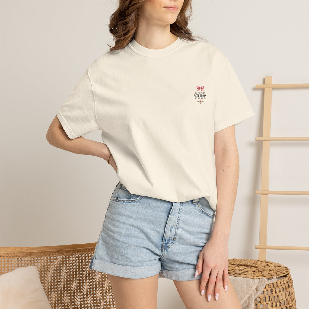Raised On Saturdays In The South T-shirt