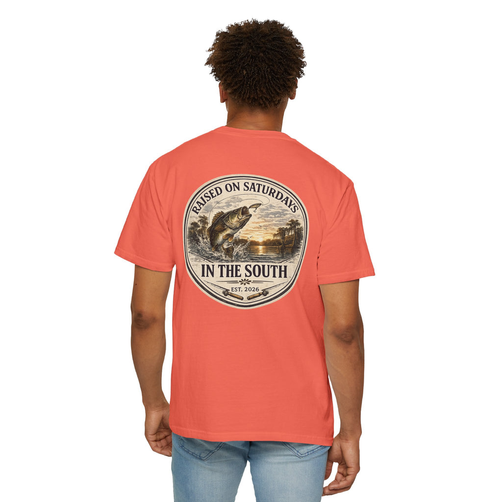 Raised On Saturdays In The South Classic T-Shirt- Fishin Season