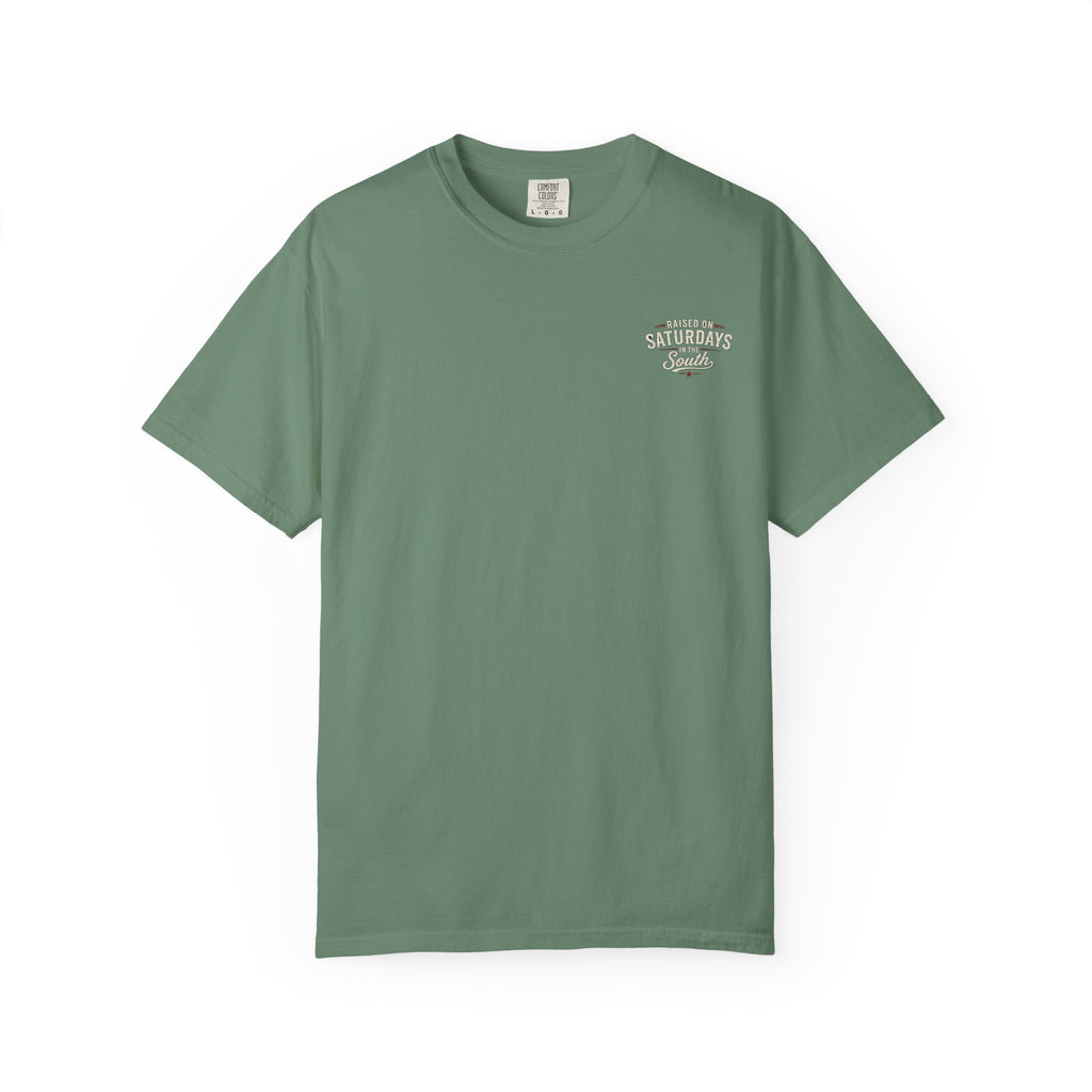 Raised On Saturdays In The South T-Shirt — Relaxing Saturday Morning In The Mountains