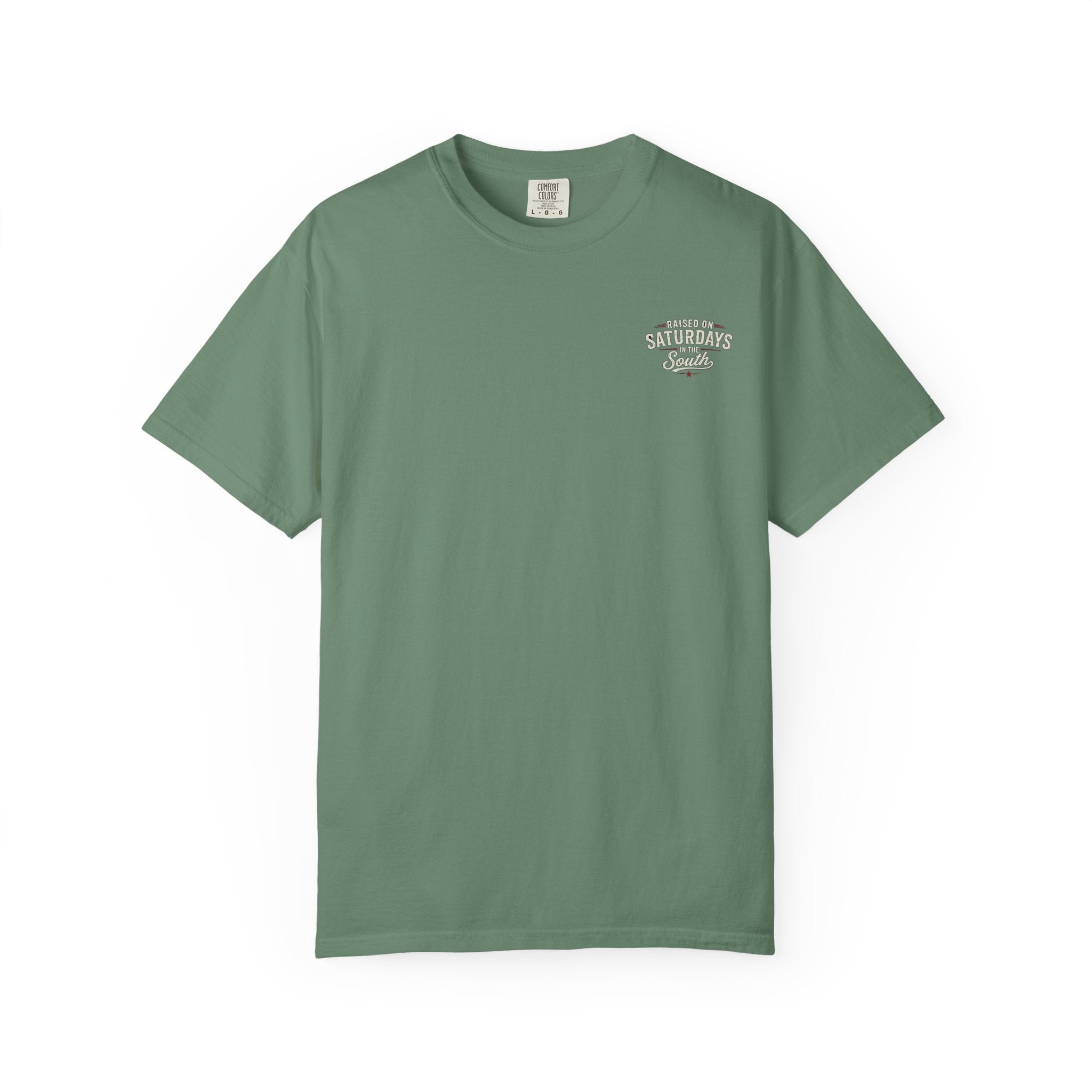 Raised On Saturdays In The South T-Shirt — Relaxing Saturday Morning In The Mountains