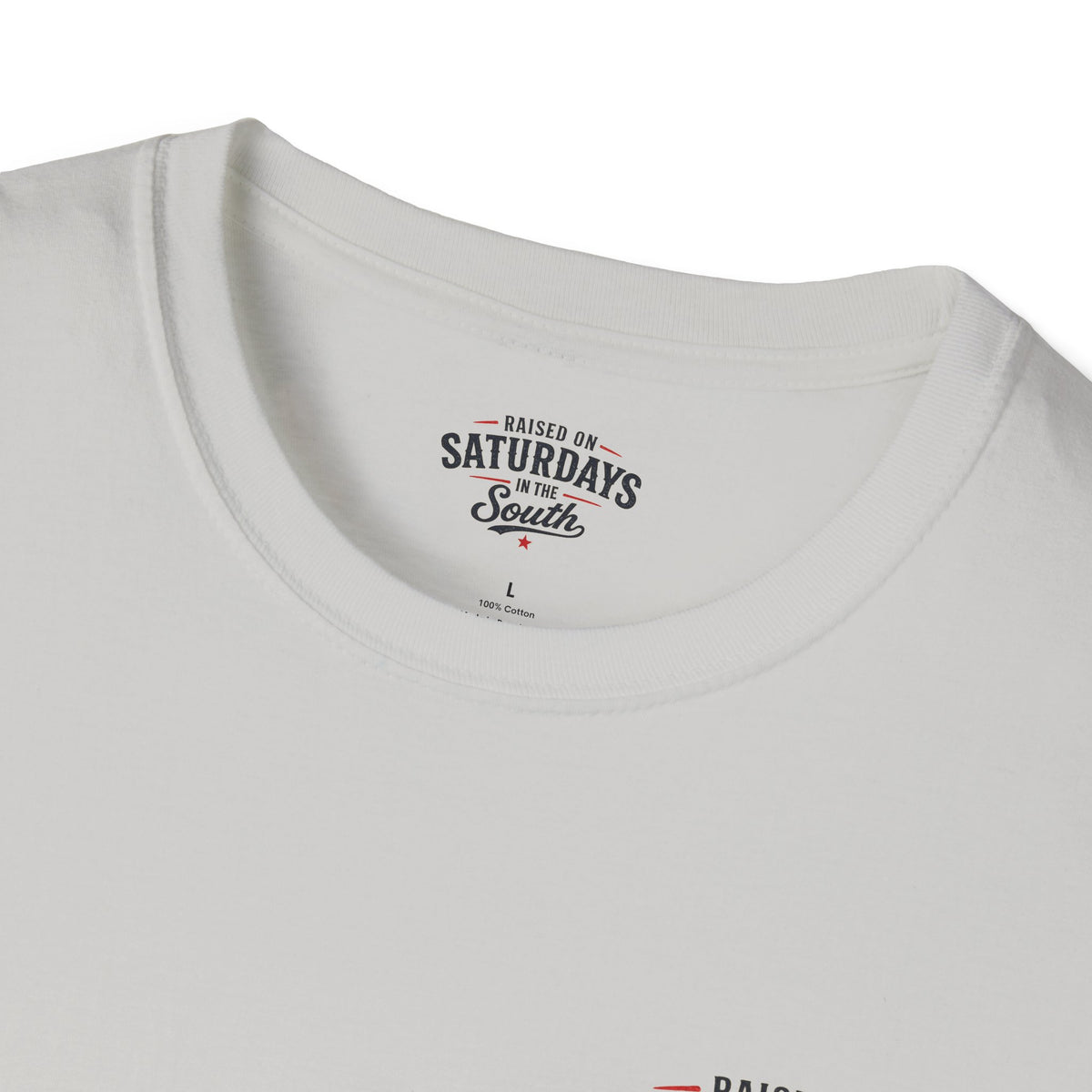 "Raised On Saturdays In The South" Vintage T-Shirt-Saturdays Are Made For Fishin