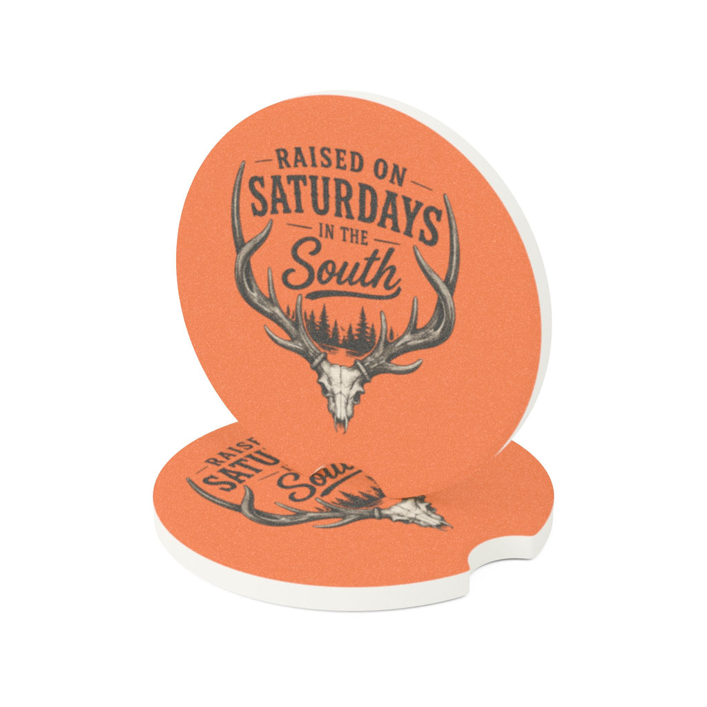 The Spread Runs Deep In The Woods Car Coaster(orange)