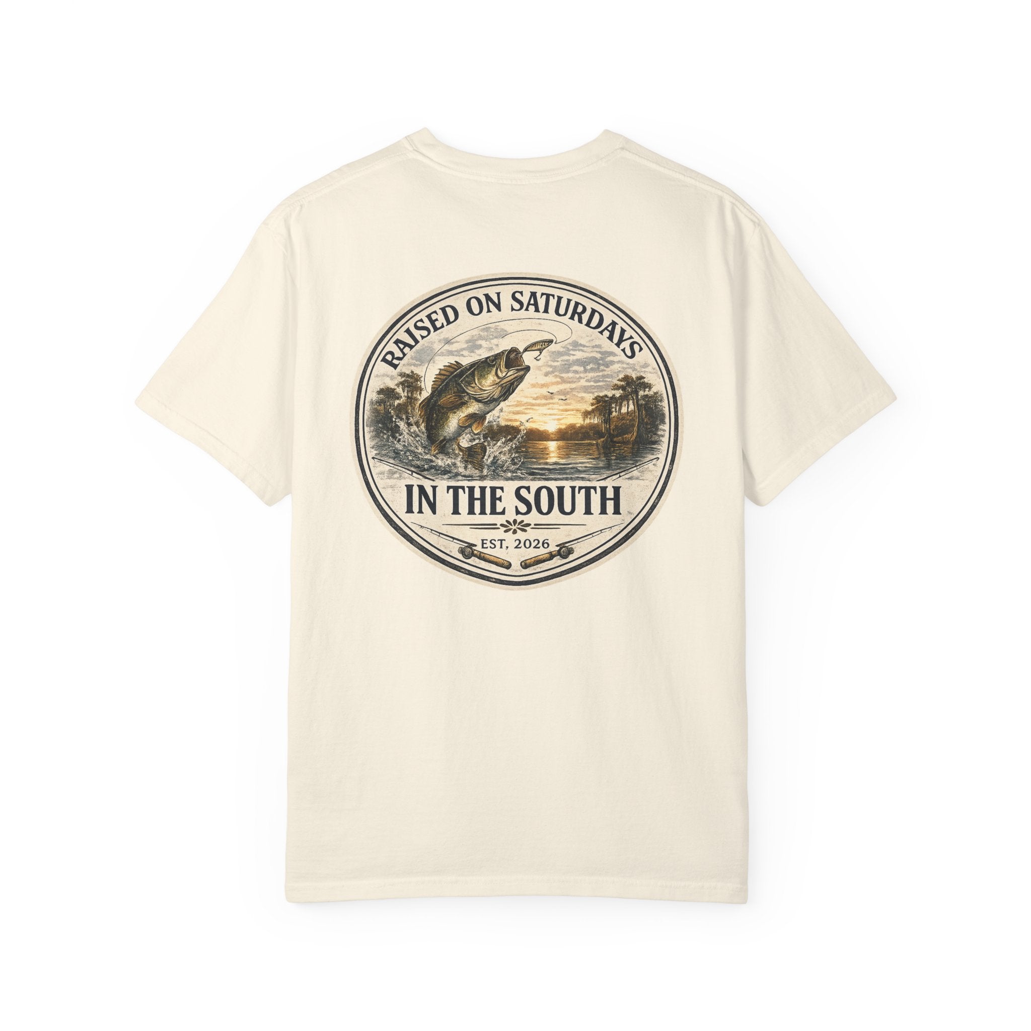Raised On Saturdays In The South Classic T-Shirt- Fishin Season