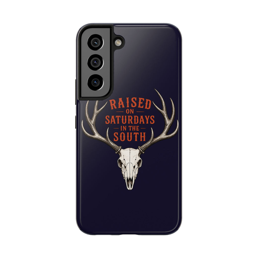 The Spreads Runs Deep In The Woods Phone Case-(blue)