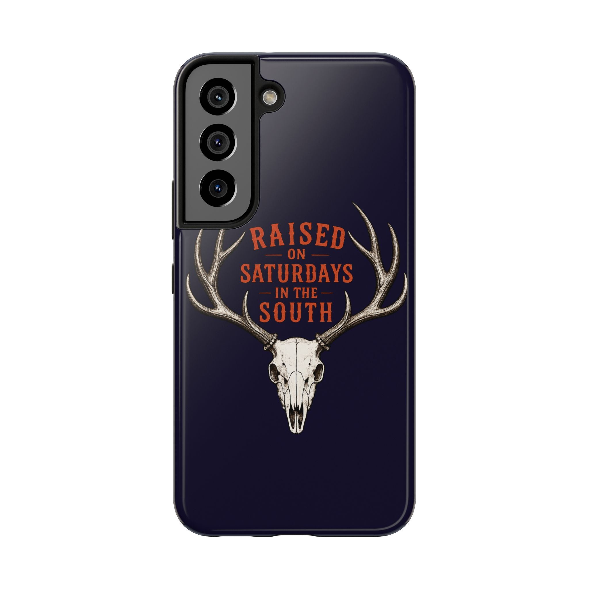 The Spreads Runs Deep In The Woods Phone Case-(blue)