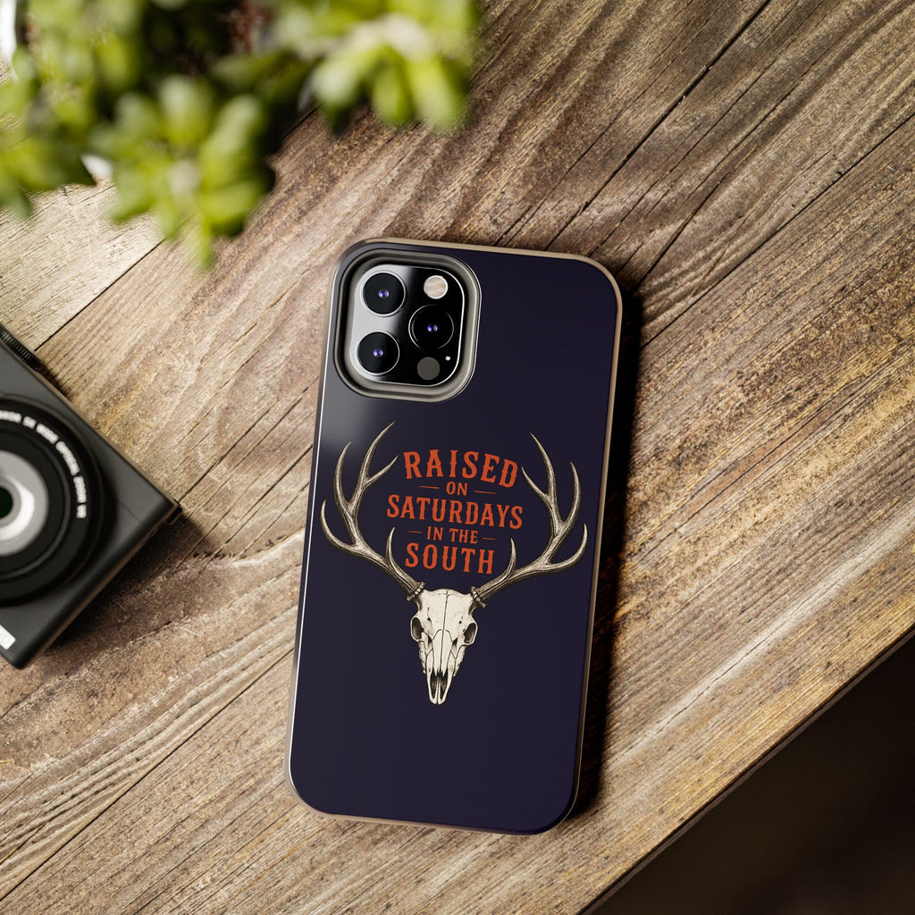 The Spreads Runs Deep In The Woods Phone Case-(blue)