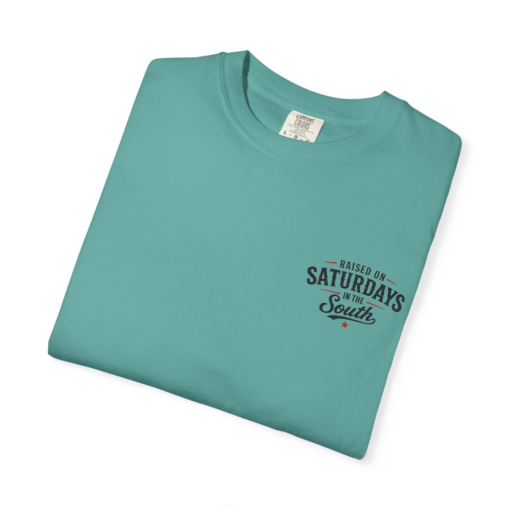 Raised On Saturdays In The South T-Shirt-Deep Sea Saturdays