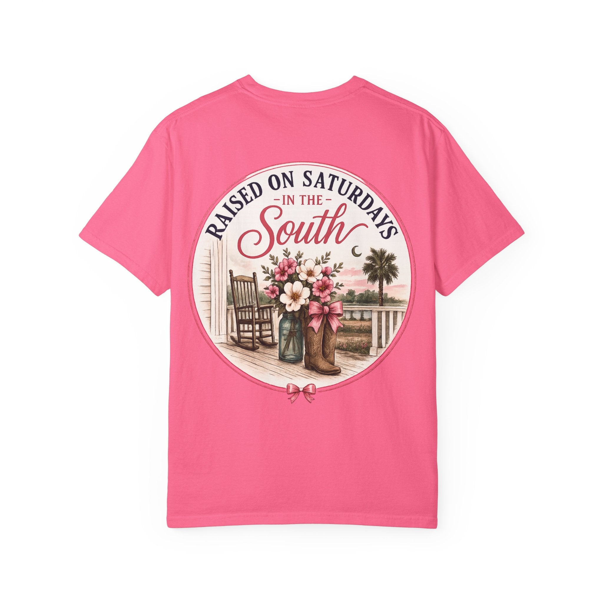 Raised On Saturdays In The South T-shirt