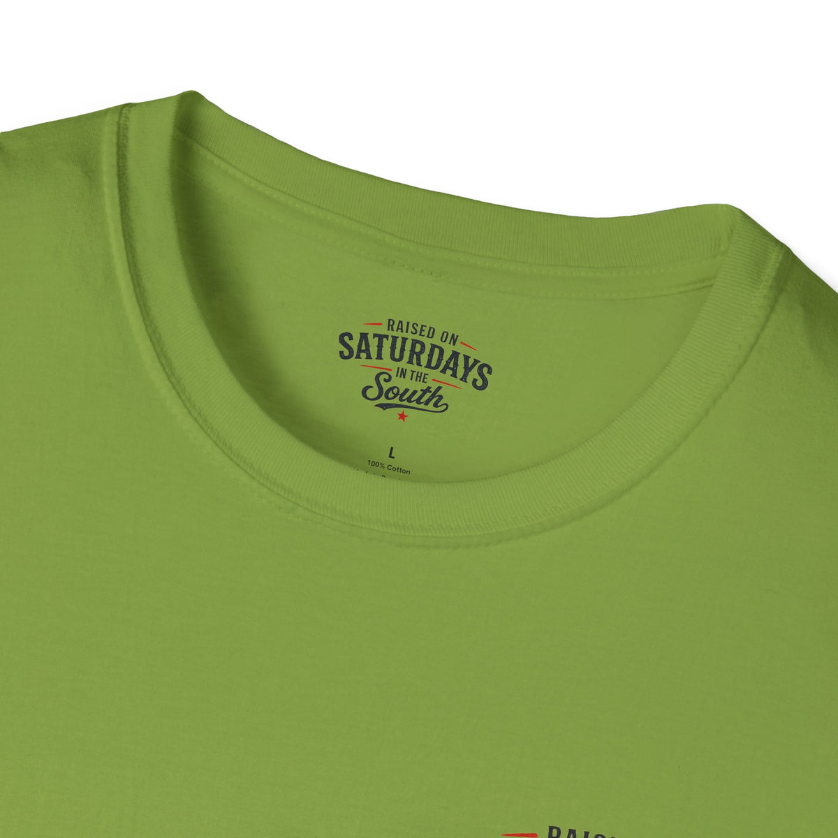 "Raised On Saturdays In The South" Vintage T-Shirt-Saturdays Are Made For Fishin