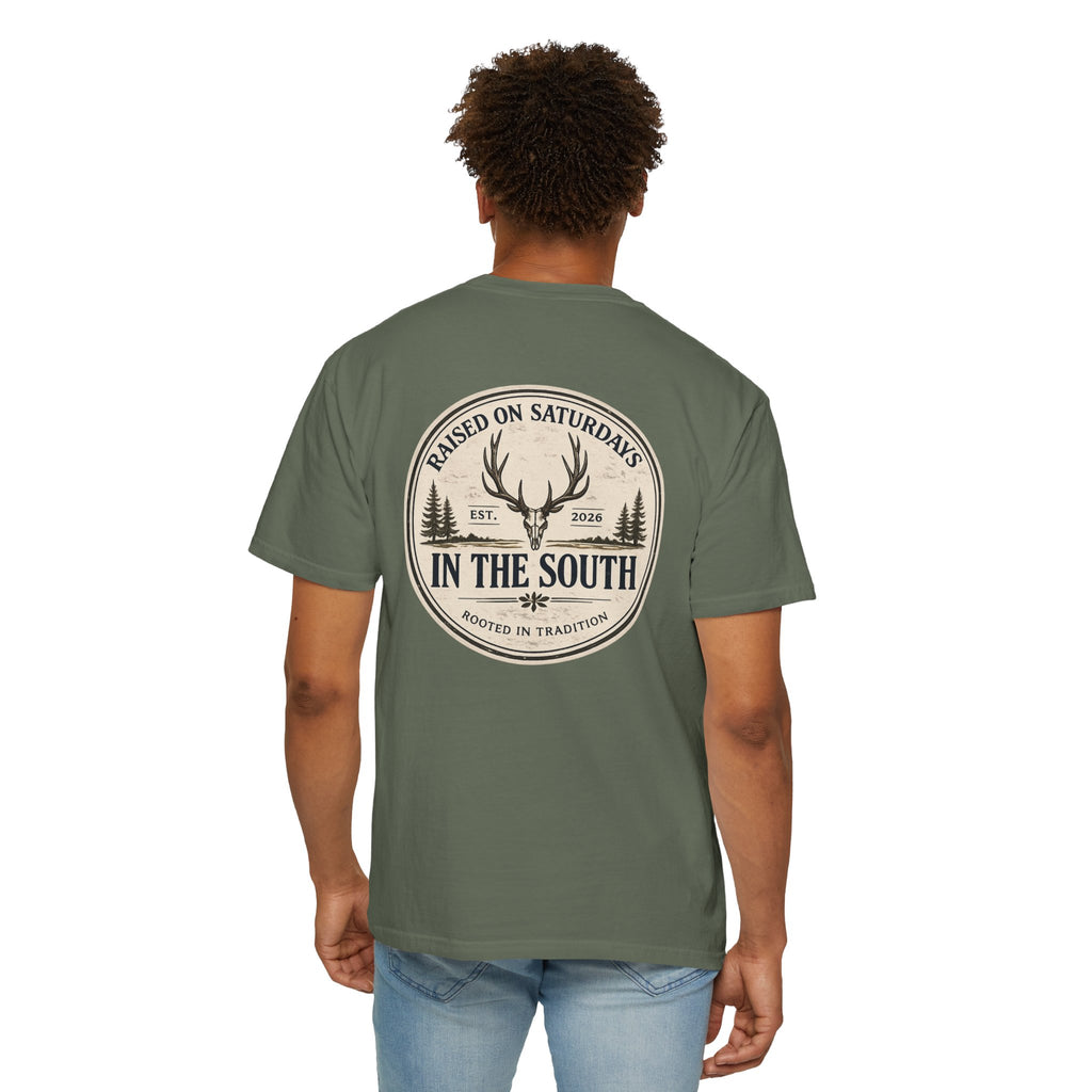 Raised On Saturdays In The South Classic T-Shirt — Deer Season