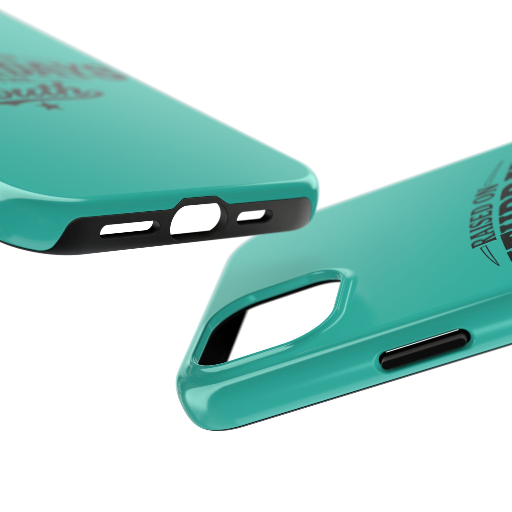 Raised On Saturdays In The South Phone Case-(blue)