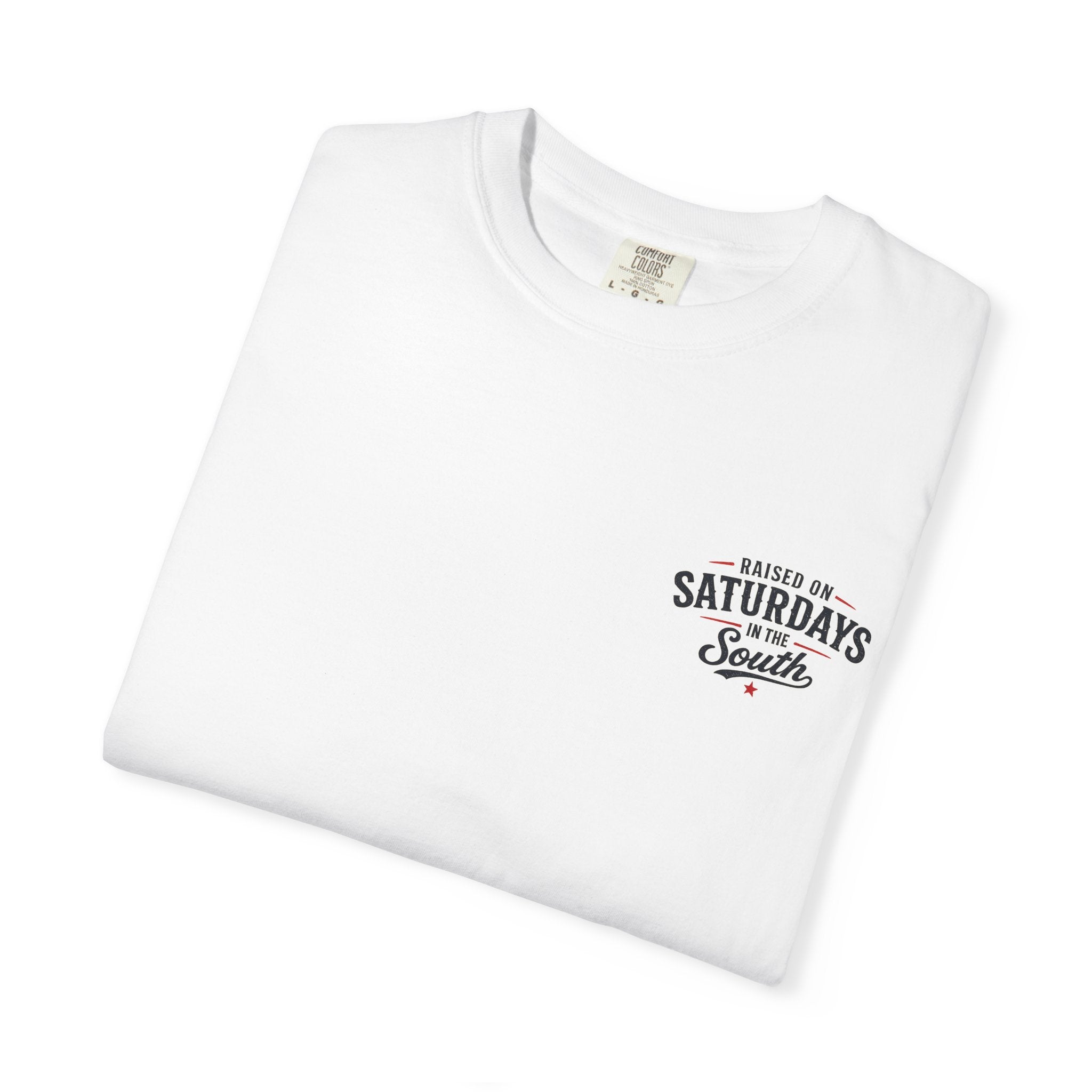 Raised On Saturdays In The South T-Shirt Boy Dad-"Daddy's Home"