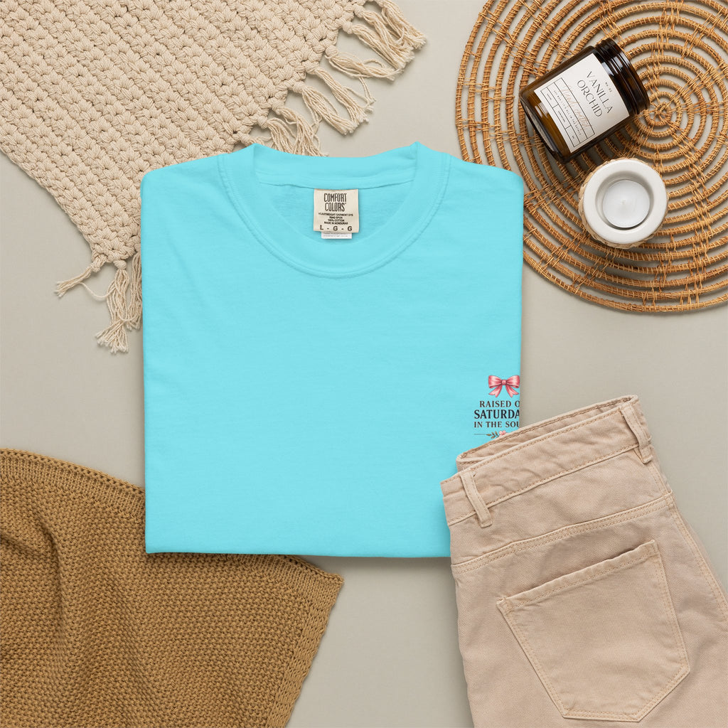 Raised On Saturdays In The South T-shirt