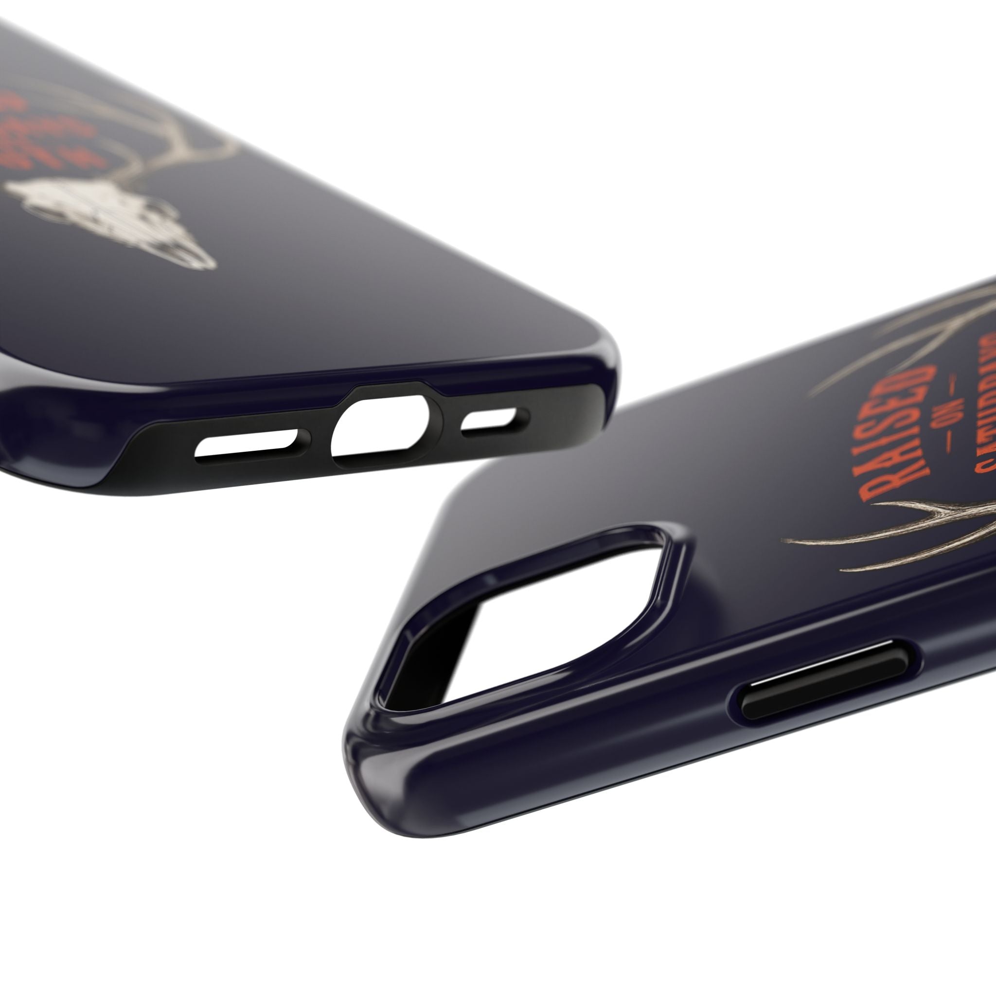 The Spreads Runs Deep In The Woods Phone Case-(blue)