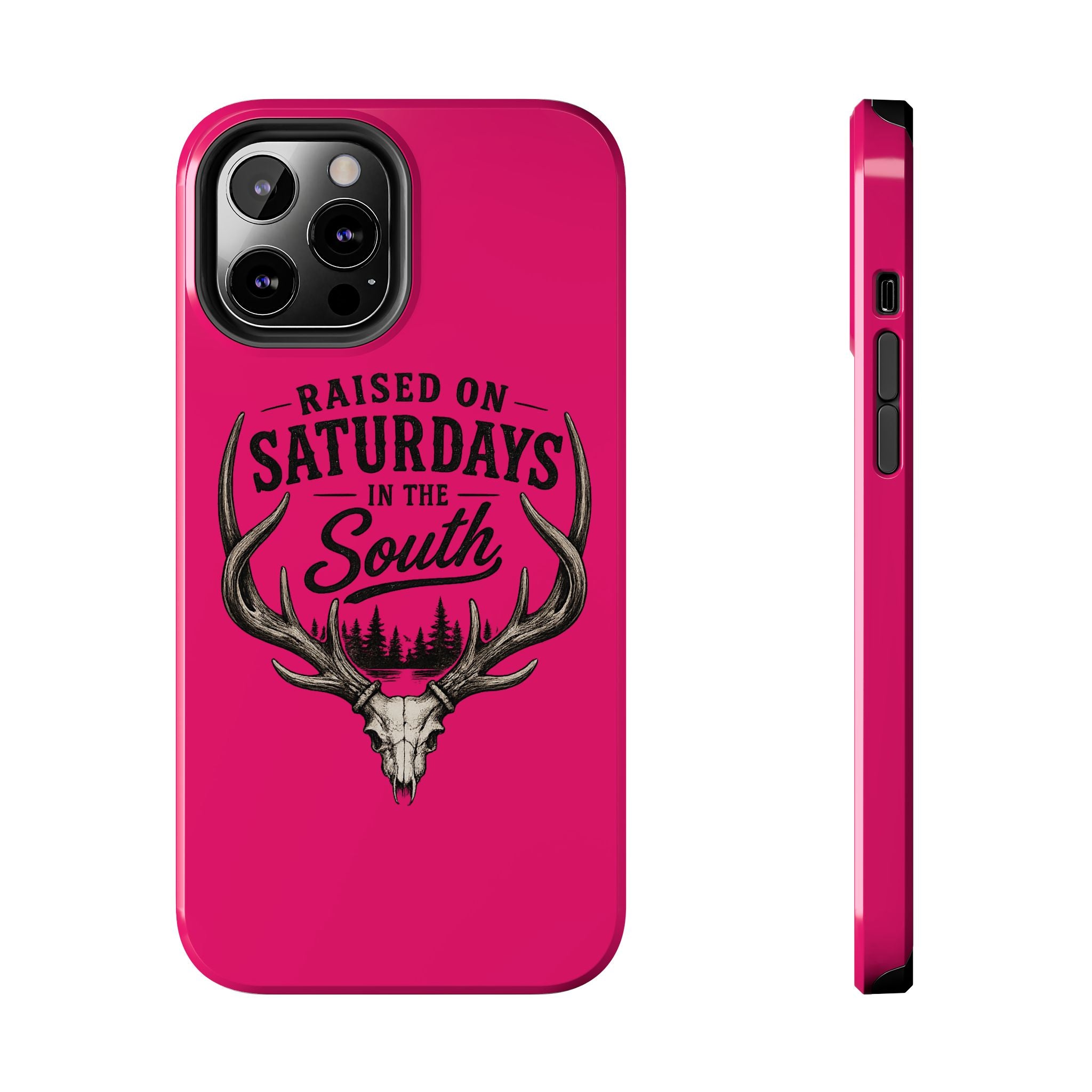 The Spreads Runs Deep In The Woods Phone Case-(pink)