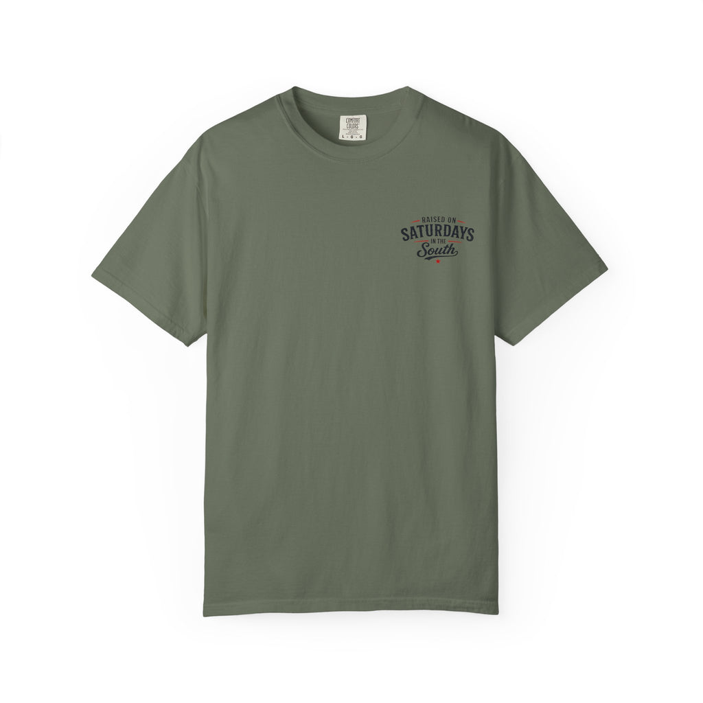 Raised On Saturdays In The South T-Shirt Boy Dad-"Daddy's Home"
