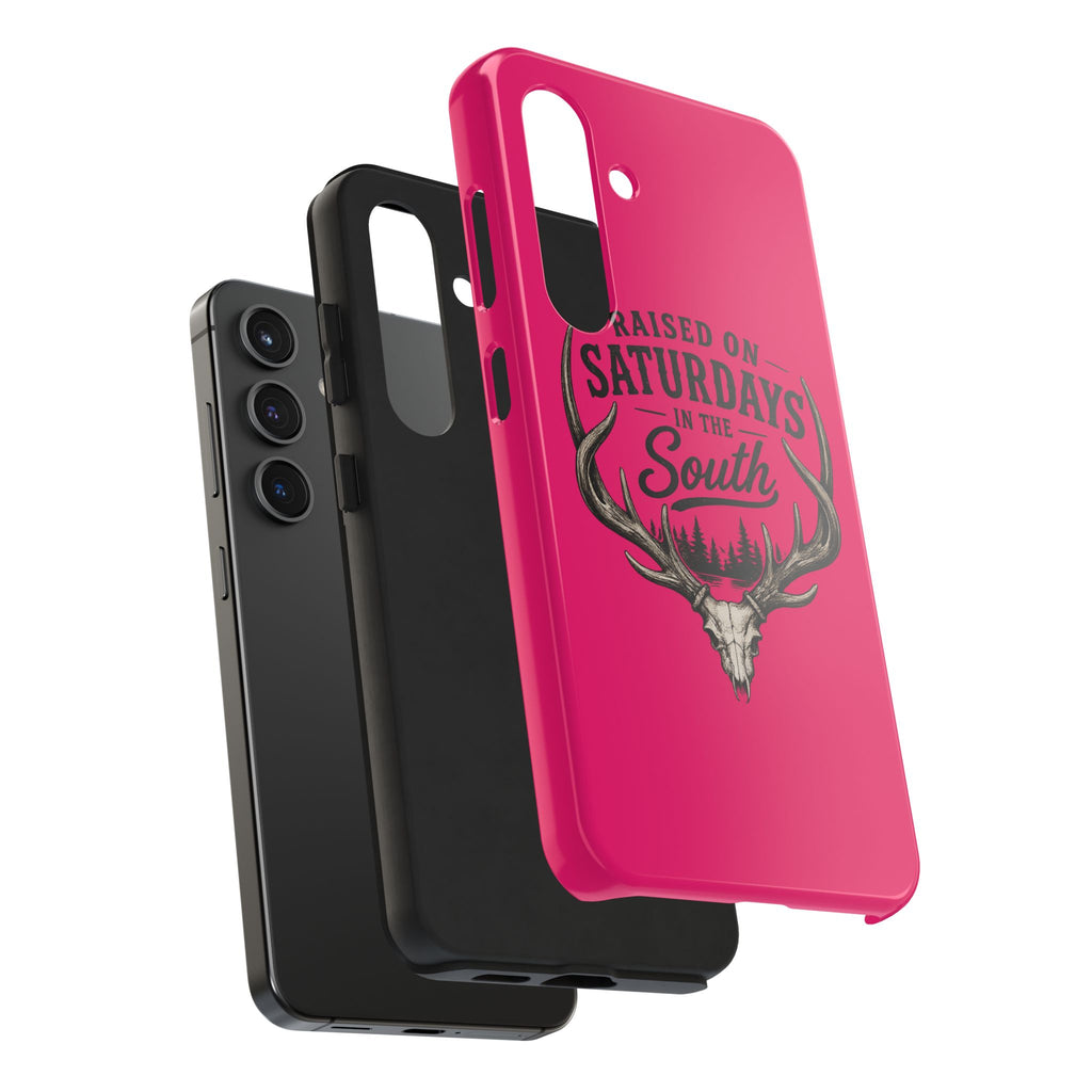 The Spreads Runs Deep In The Woods Phone Case-(pink)