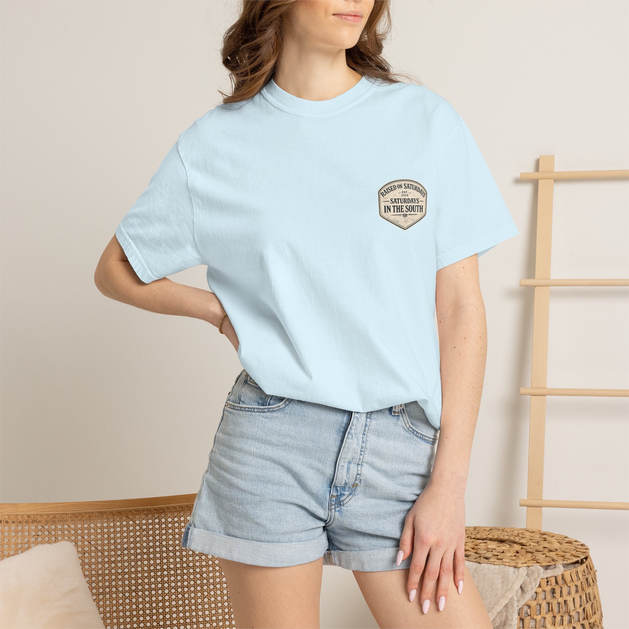Raised On Saturdays In The South Classic T-Shirt- Fishin Season