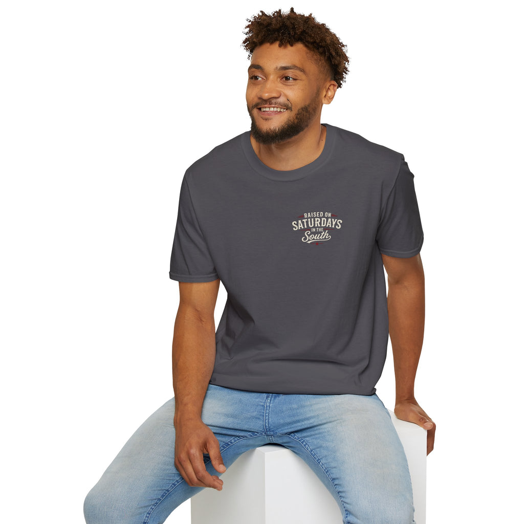 Raised On Saturdays In The South Vintage T-Shirt- Mud Park Saturdays