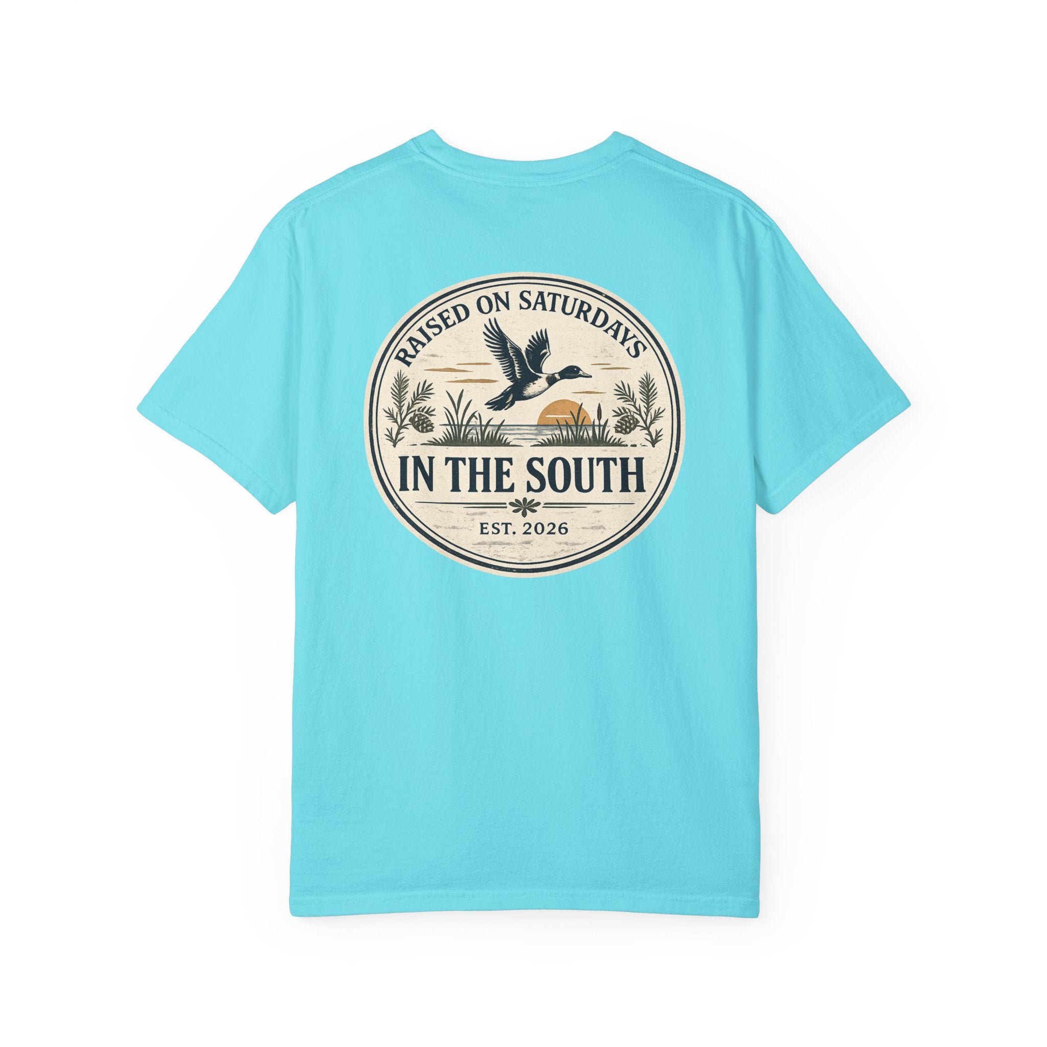Raised On Saturdays In The South Classic T-Shirt - Duck Season