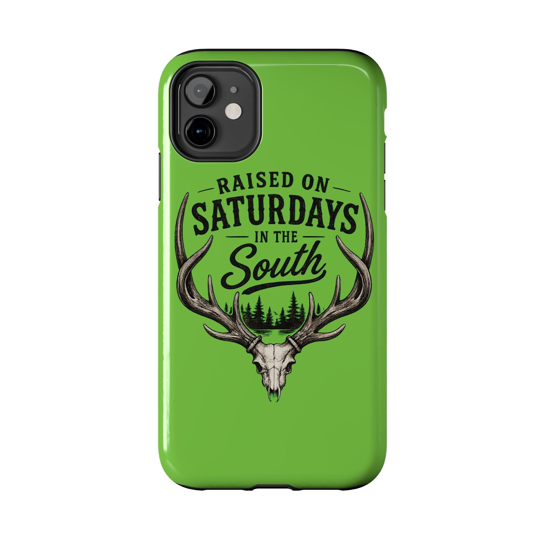 The Spread Runs Deep In The Woods phone case-(green)