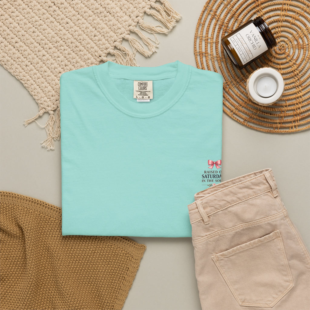 Raised On Saturdays In The South T-shirt